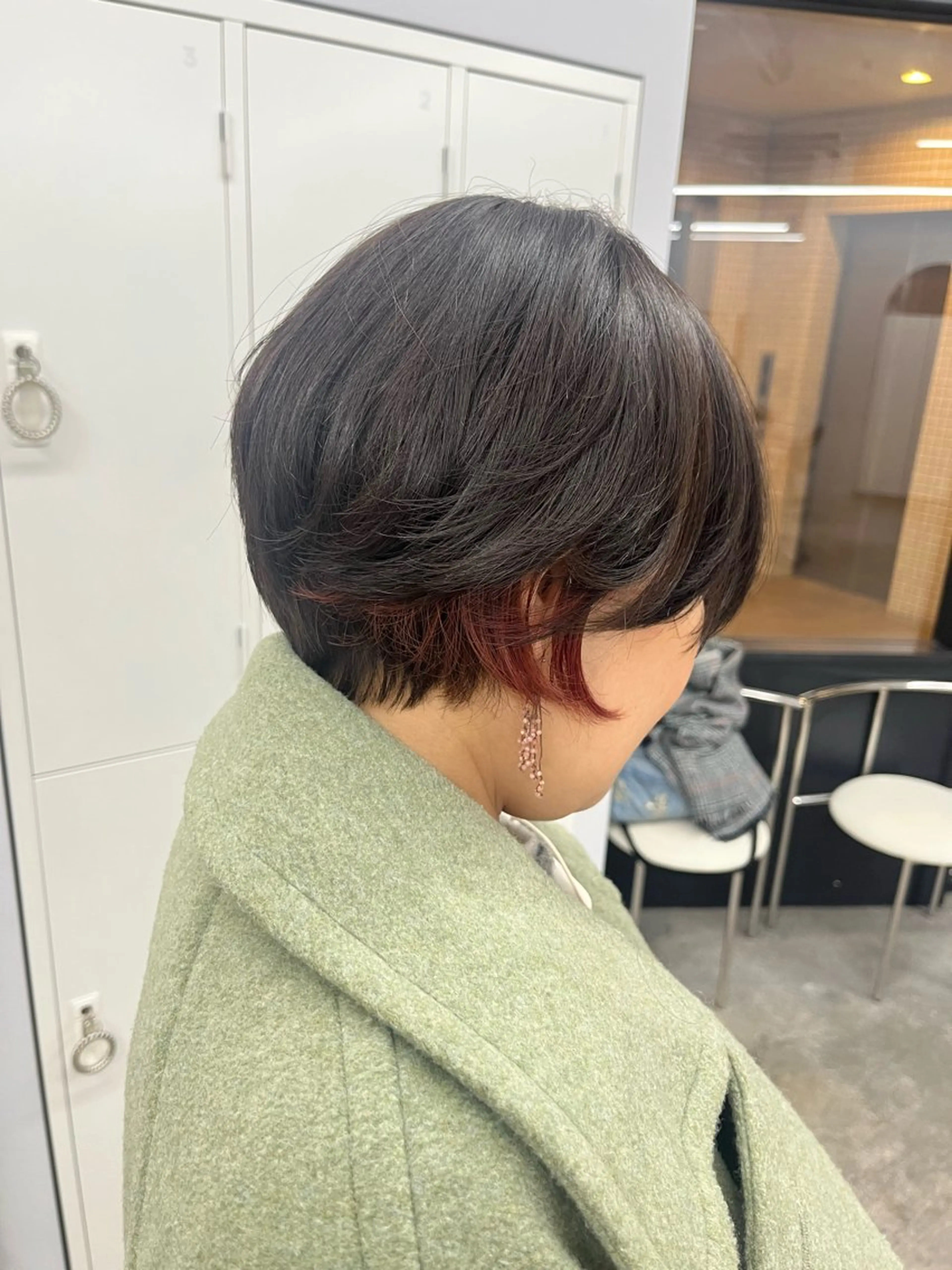 営業後限定‼️ インナーカラーモデル🪿(部分ブリーチ➕フルカラー)の写真