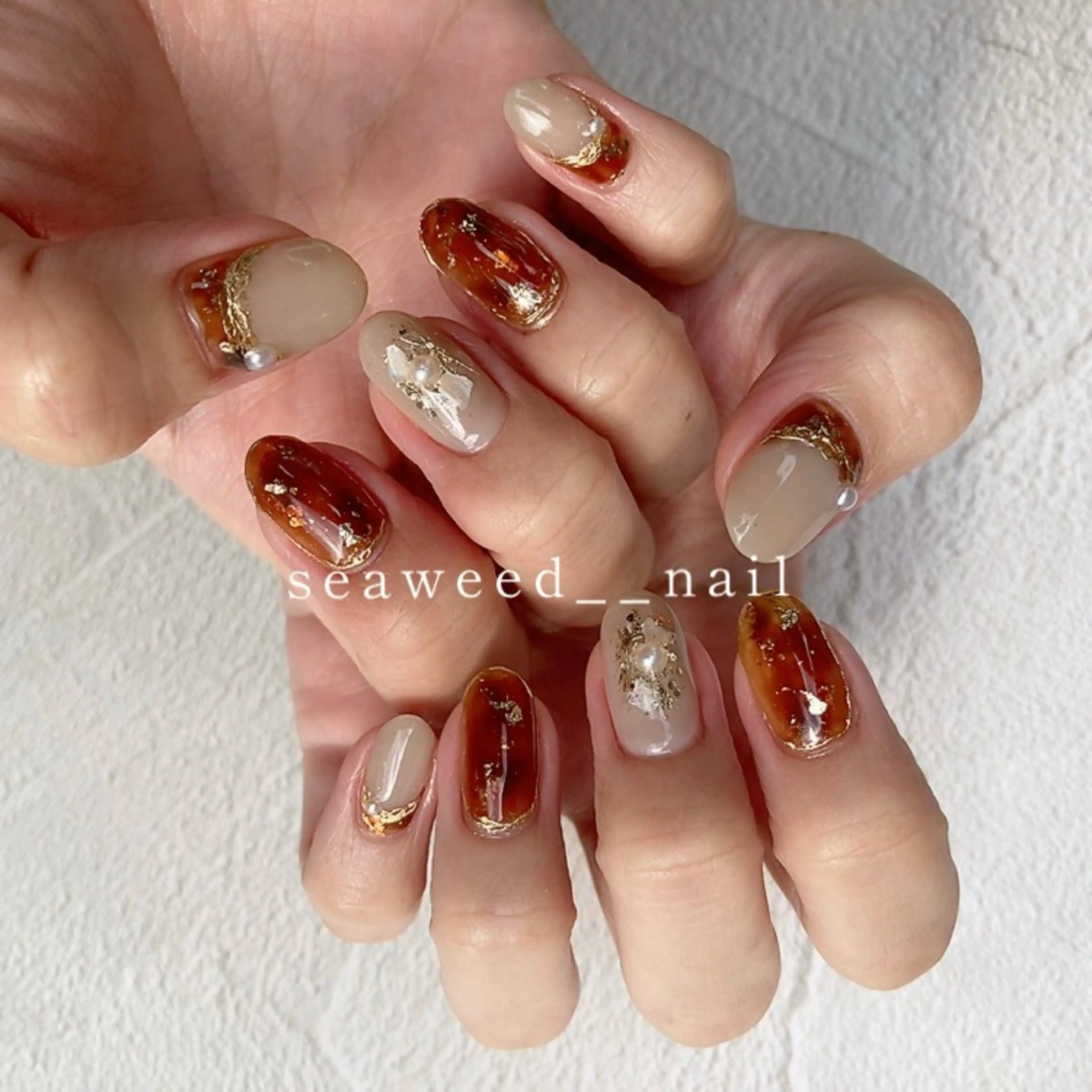 ネイル seaweed nailのネイルデザイン