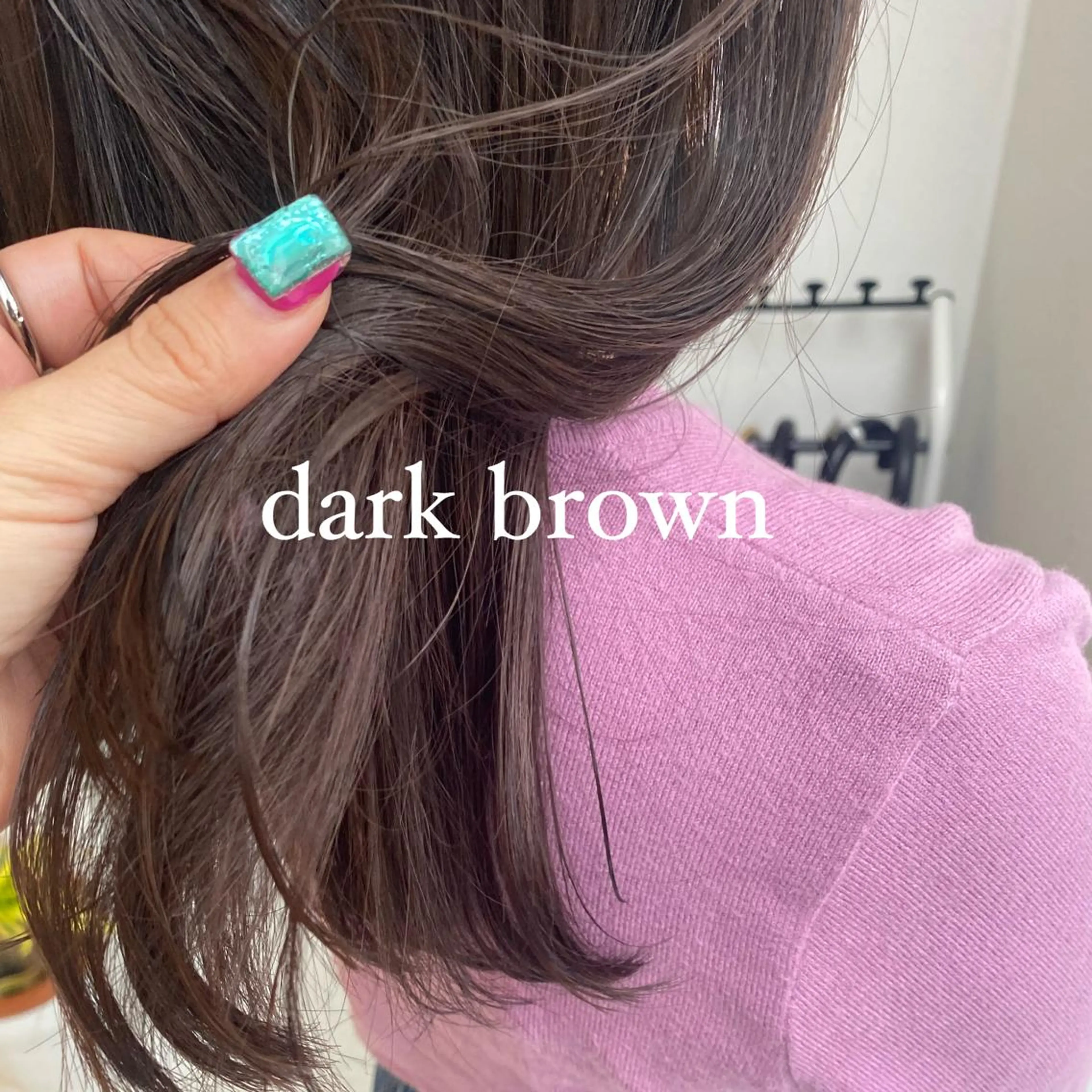 ロング カラー ブラウンカラー ダークブラウン ヘアカラー トリートメント ヘアセット 絶対カワイイ保証💕 カワノ　チヒロのヘアスタイル