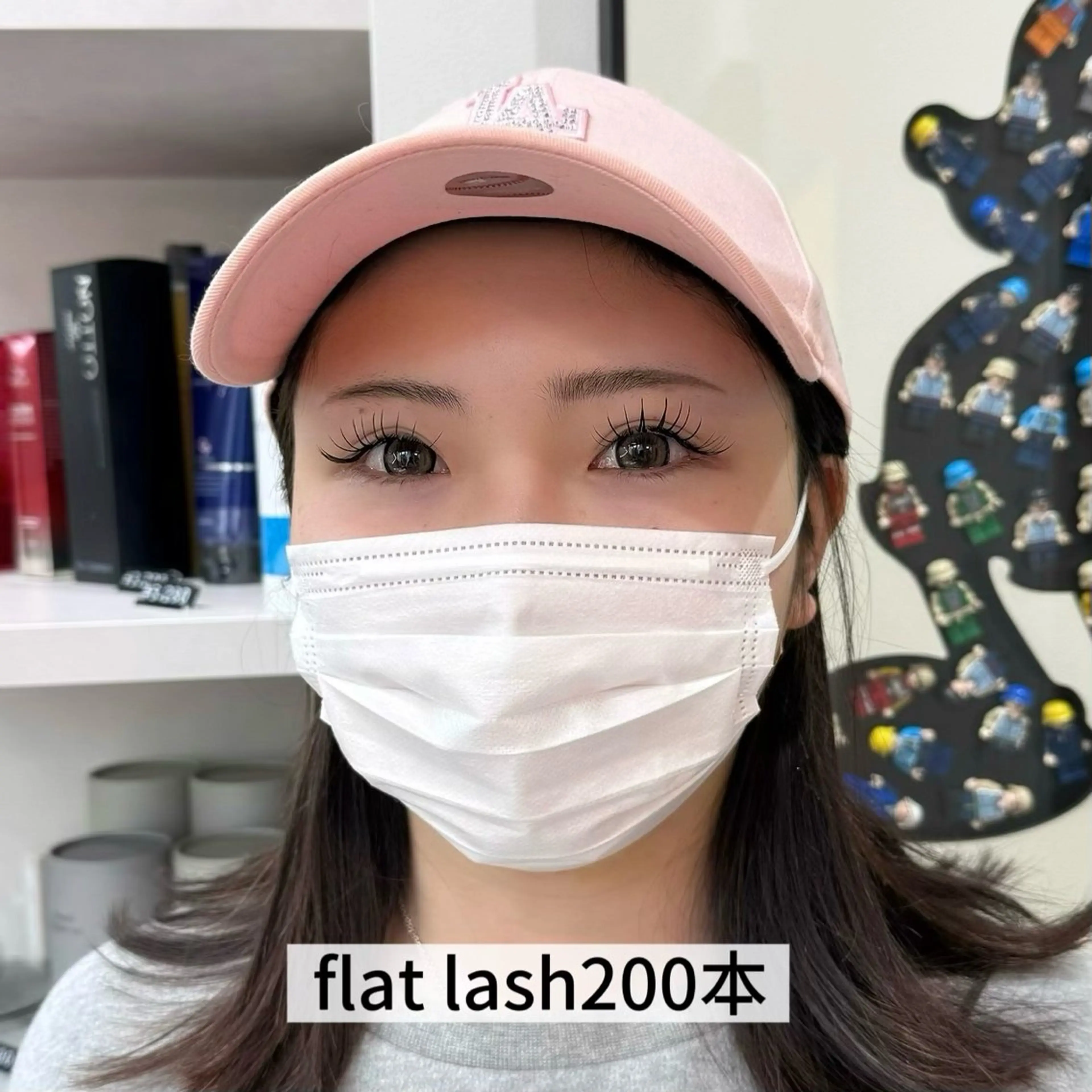 マツエク・マツパ 付け放題 フラットラッシュ Carat+所属・三浦 里恵のマツエク・マツパデザイン