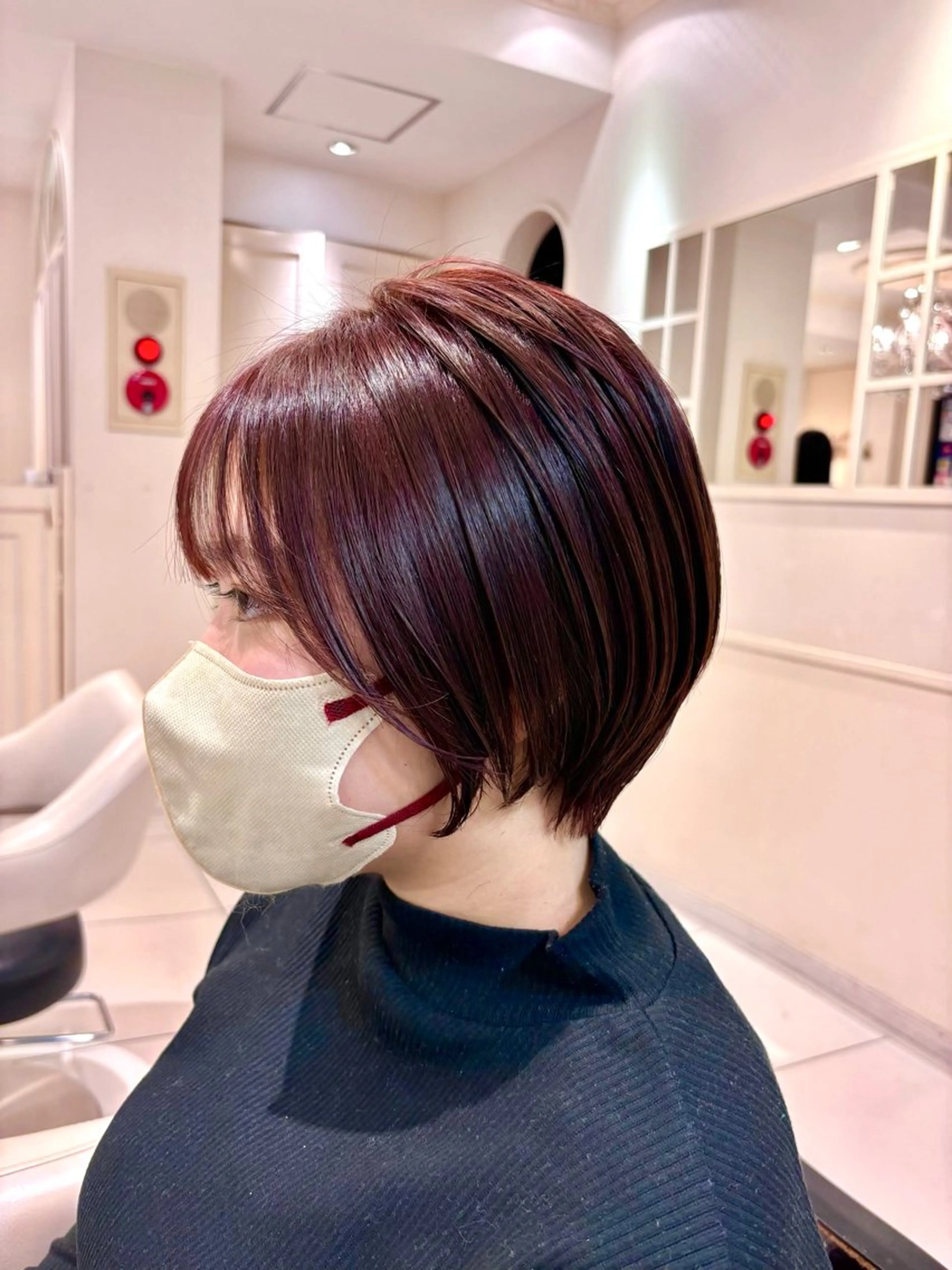 ショート カラー 12月特別価格⚡️ 🌈岩田怜子🌈のヘアスタイル