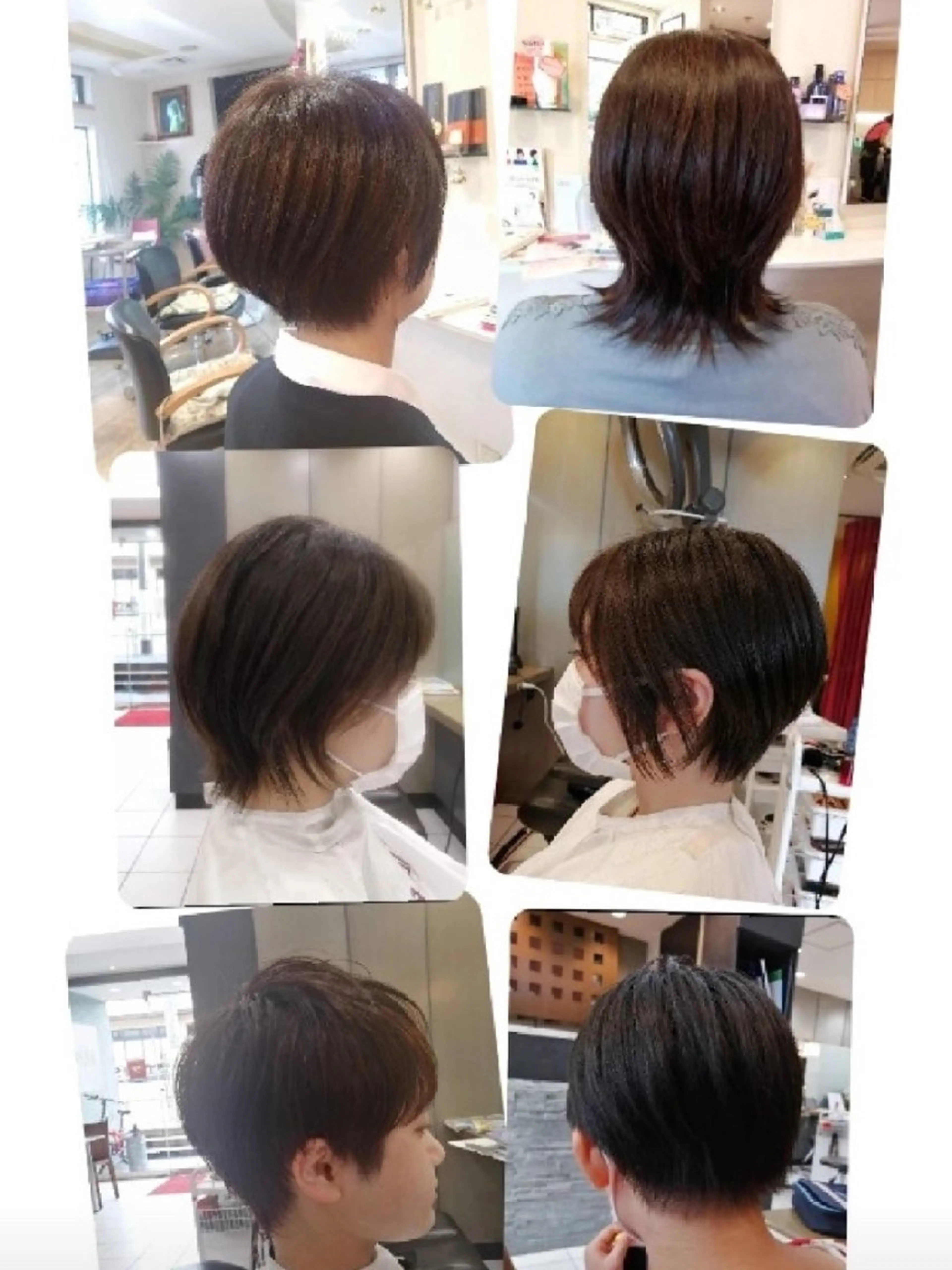 ショート D/i所属・4店舗フリーランスⅠ Y/no〈夜のスパ〉のヘアスタイル