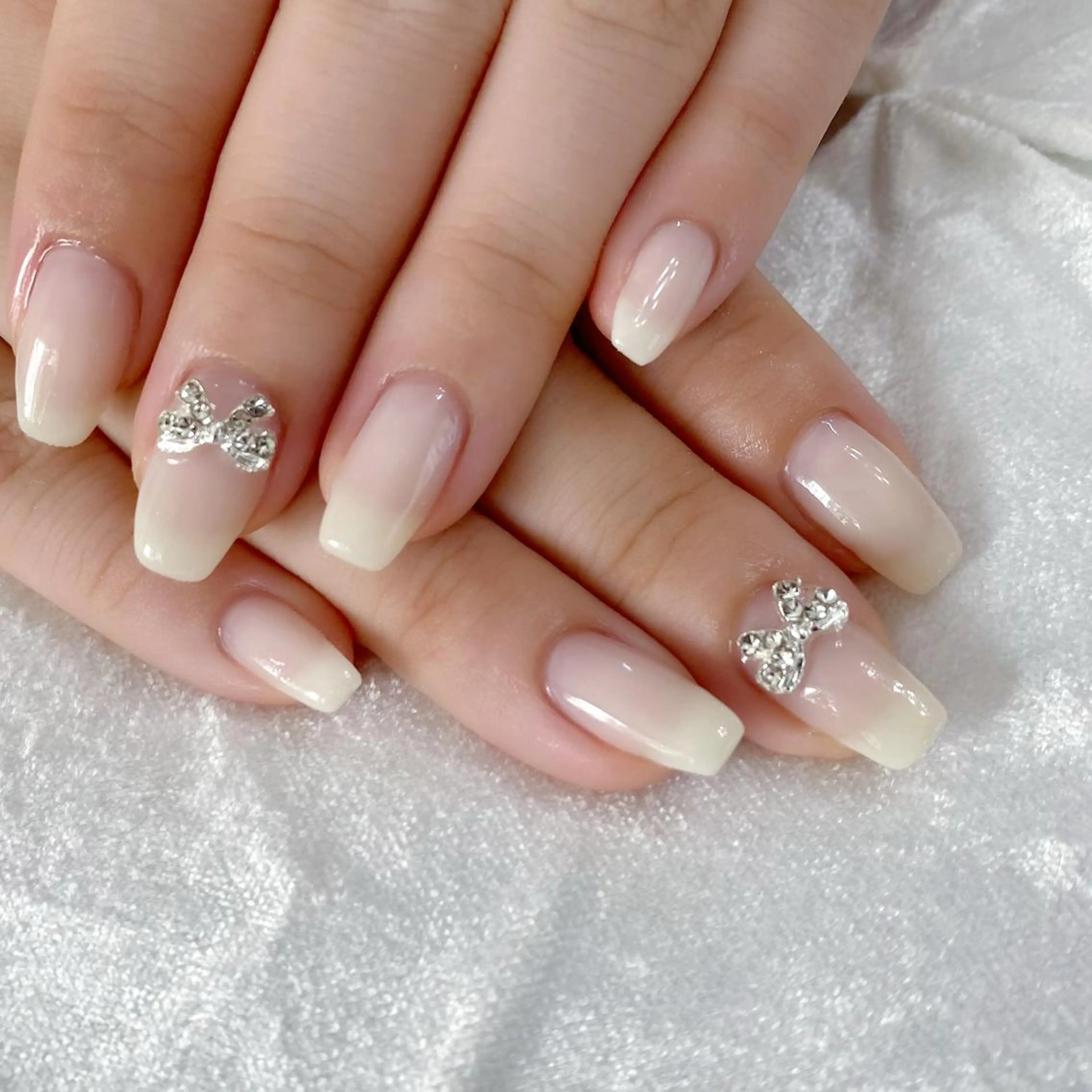 ネイル リボン ハンドネイル パラジェル登録サロンfeerique所属・Uchida Mayunaのその他イメージ