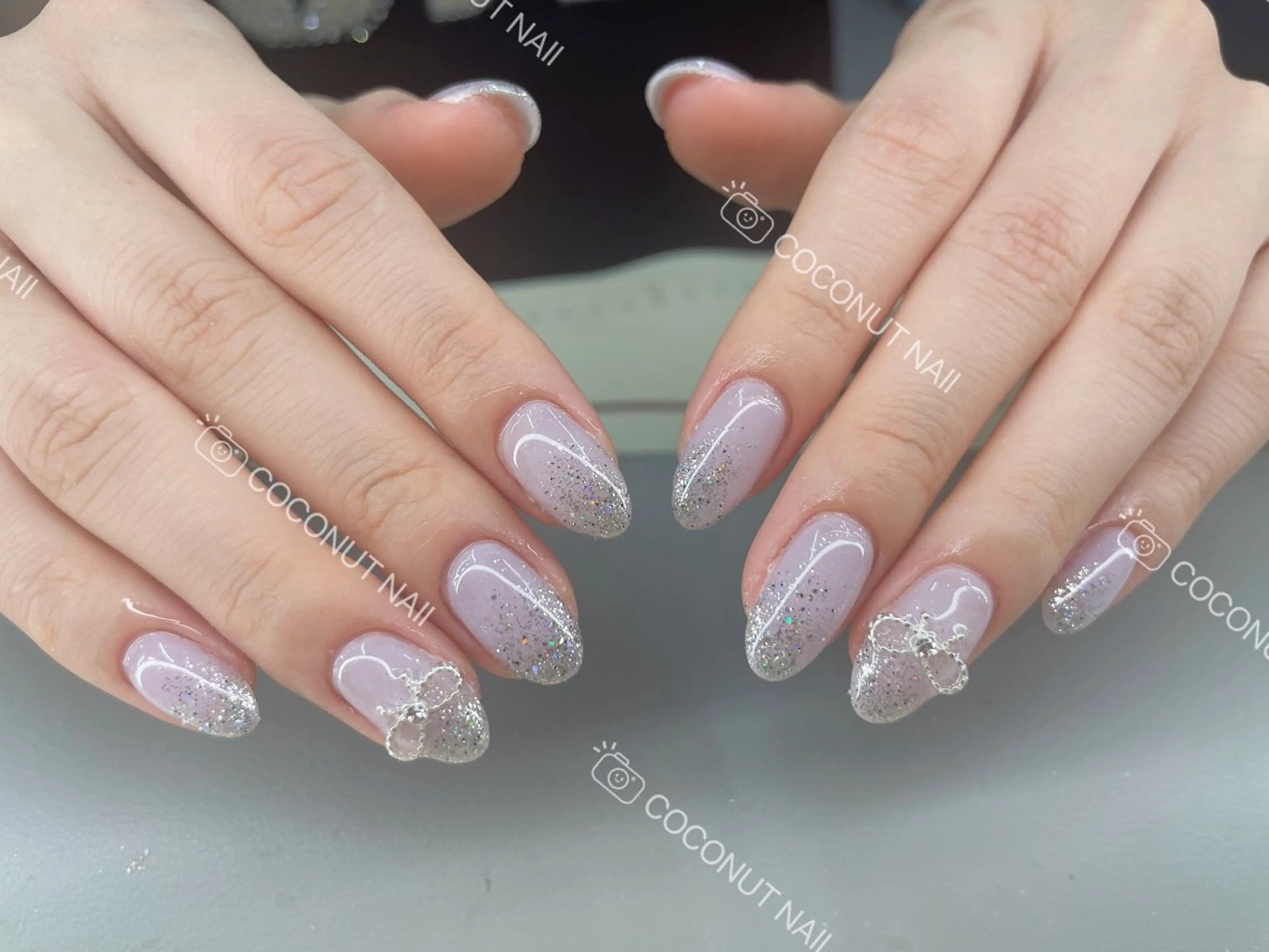 ネイル ハンドネイル 神田 ココナッツのネイルデザイン