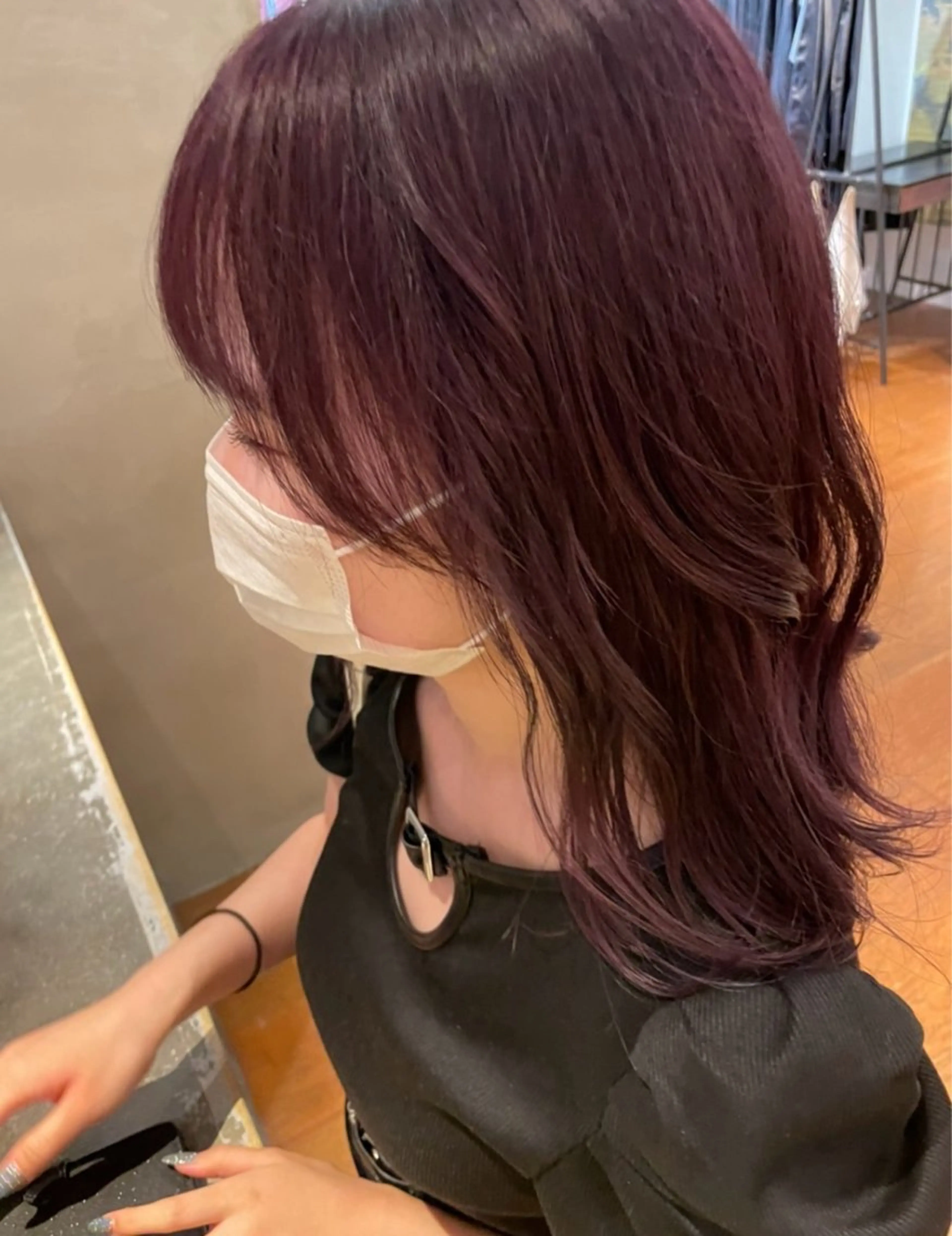 ミディアム カット ヘアカラー トリートメント 🤩噂のMr.髪ポジ ティブ®️yu🤩のヘアスタイル