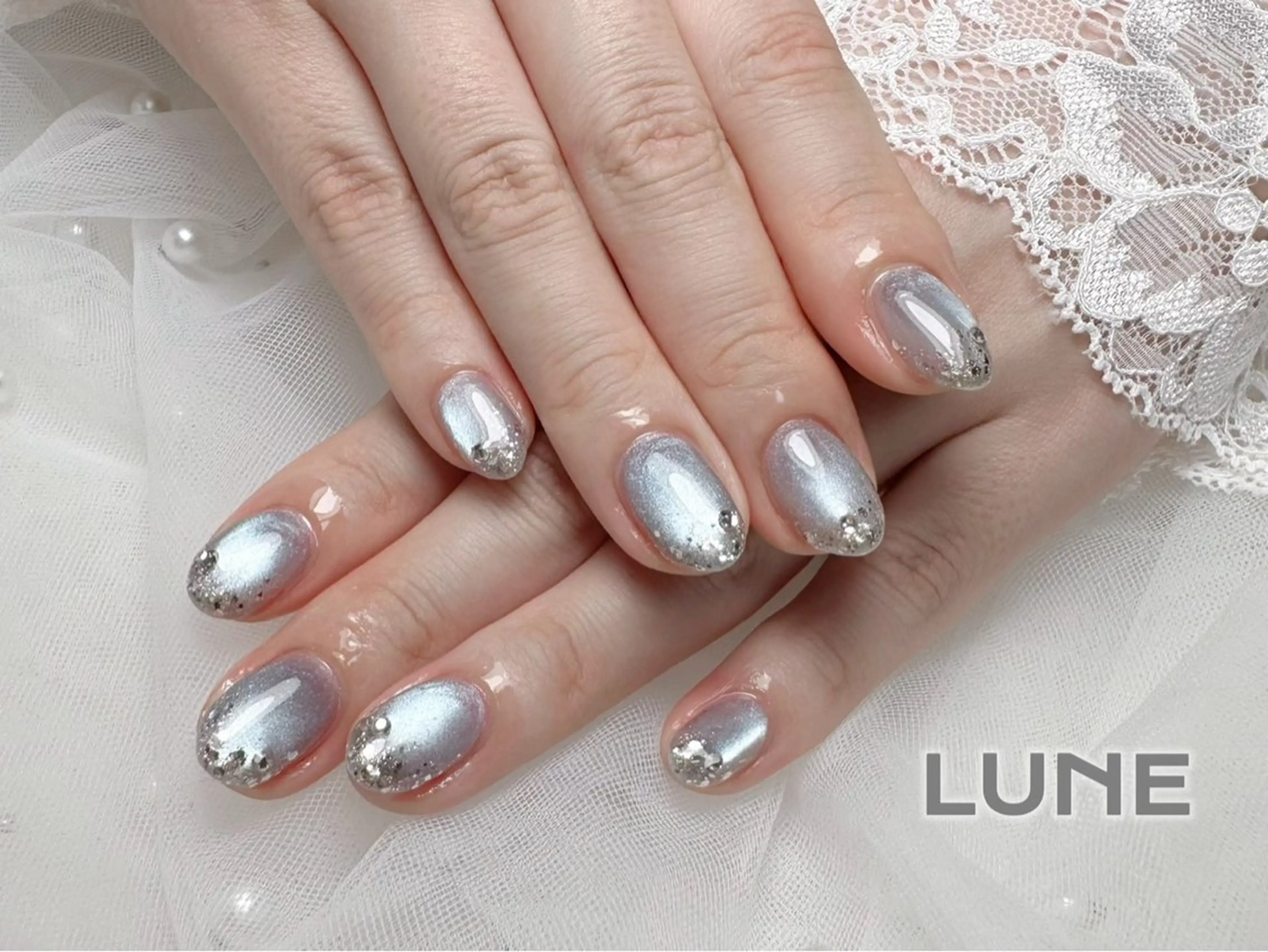 ネイル SALON W 銀座店所属・田坂✨LUNE nail salonのネイルデザイン