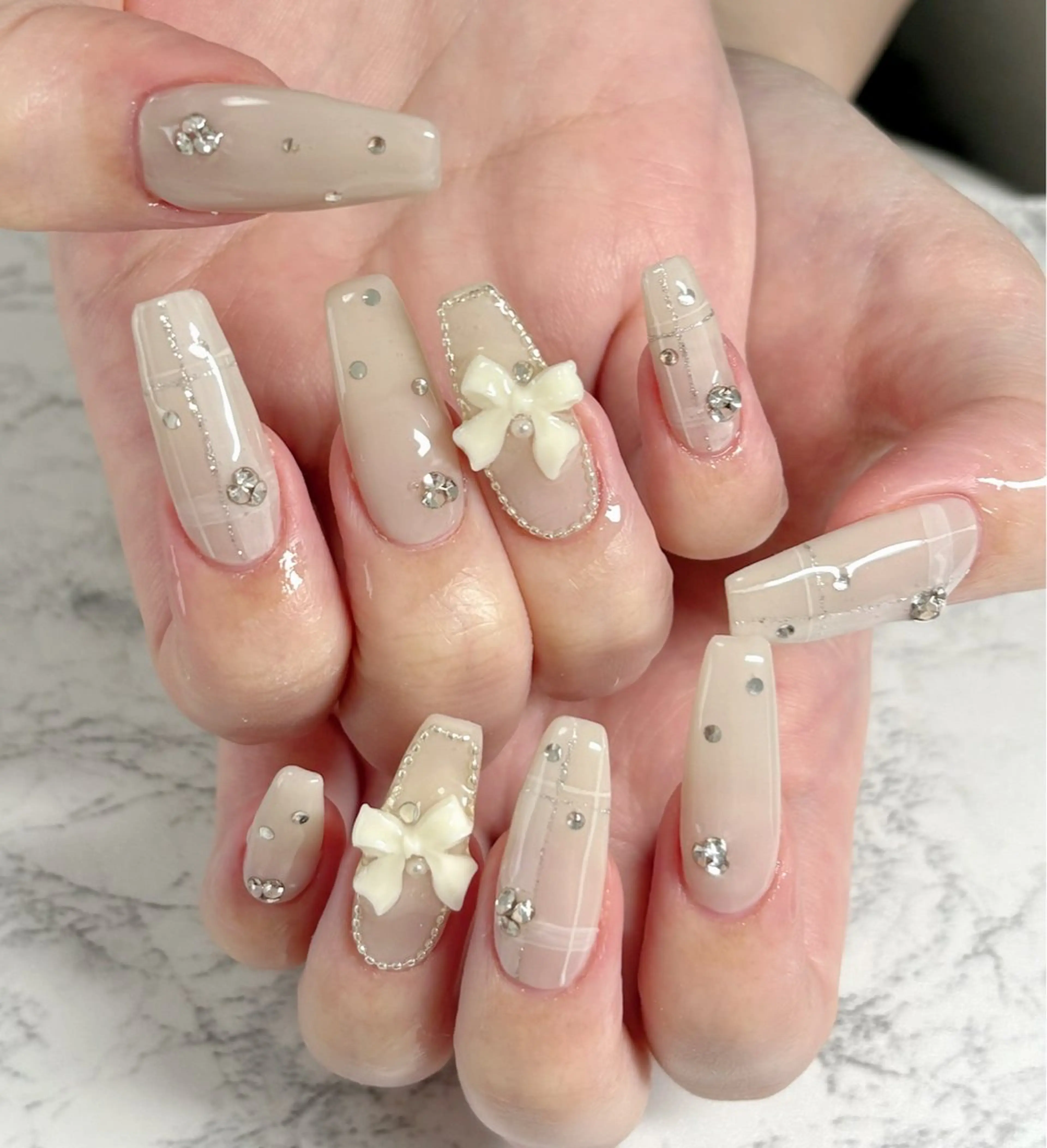 ネイル ハンドネイル 市川駅 ✿中津のネイルデザイン