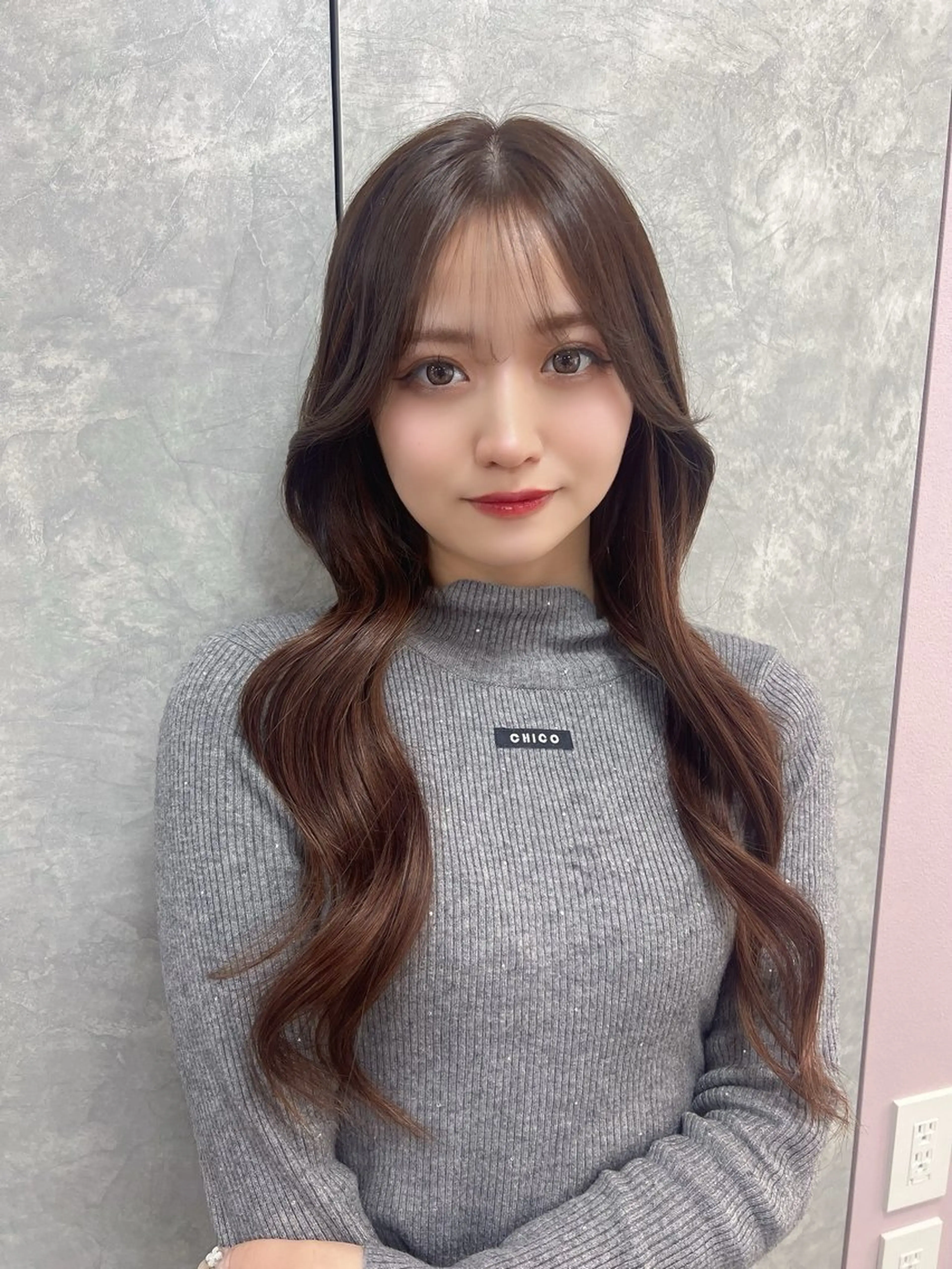 ブリーチなしカラー💕の写真