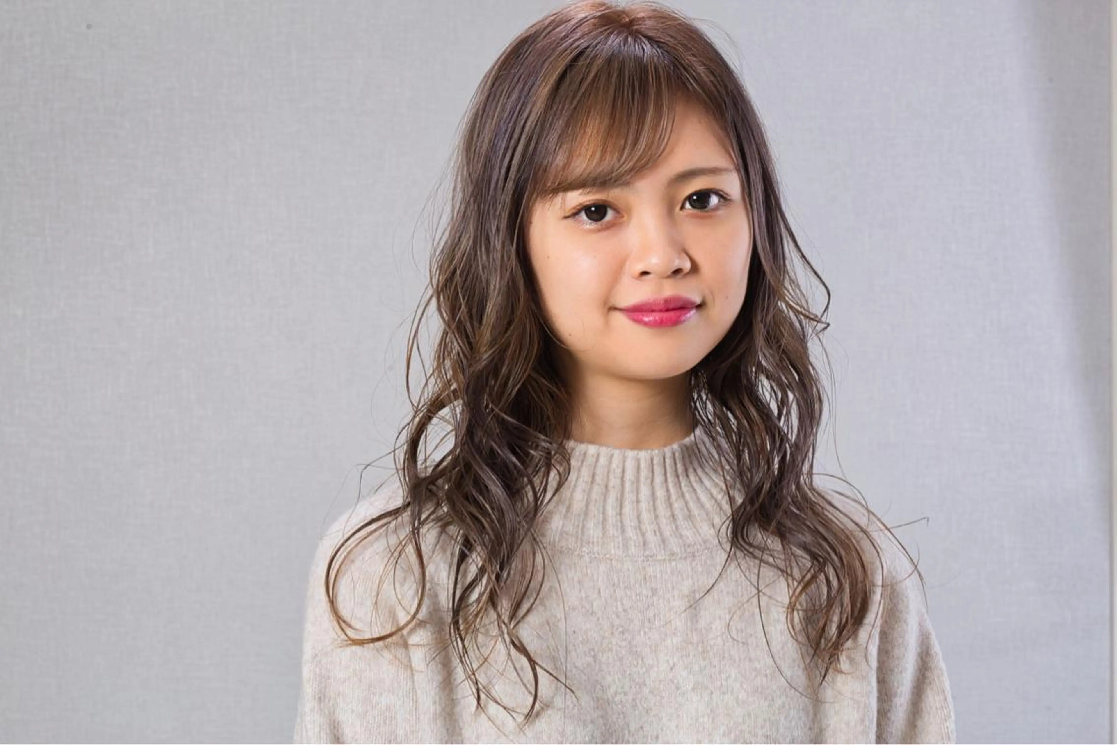 セミロング カット ヘアカラー トリートメント Claire 【クレール】所属・富山駅徒歩8分/ 透明感カラーみきやのヘアスタイル