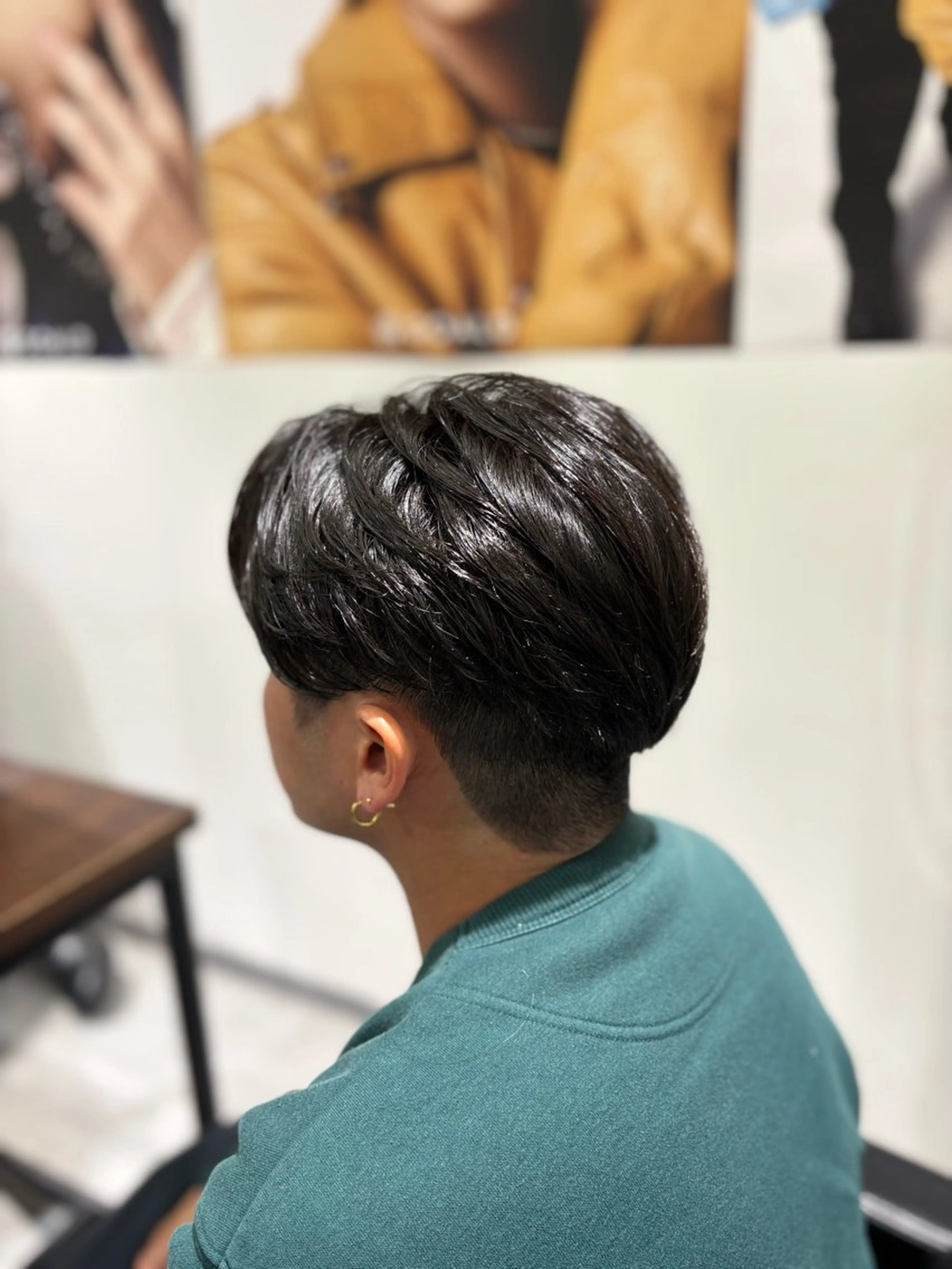 ショート パーマ メンズ 三嶽 勝輝のヘアスタイル