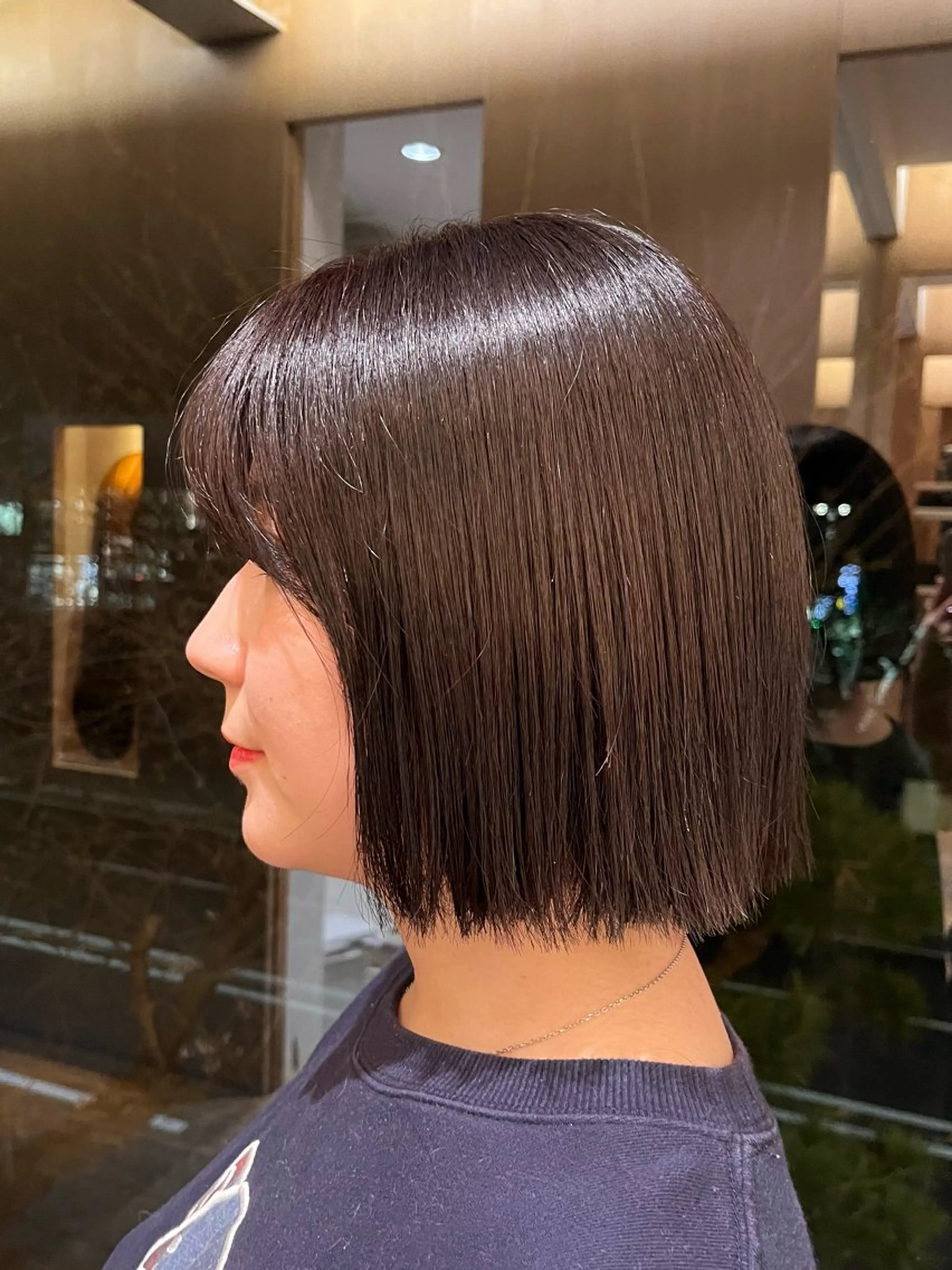 カラー ブラウンカラー ピンクカラー ひなた /鎌倉美容室のヘアスタイル