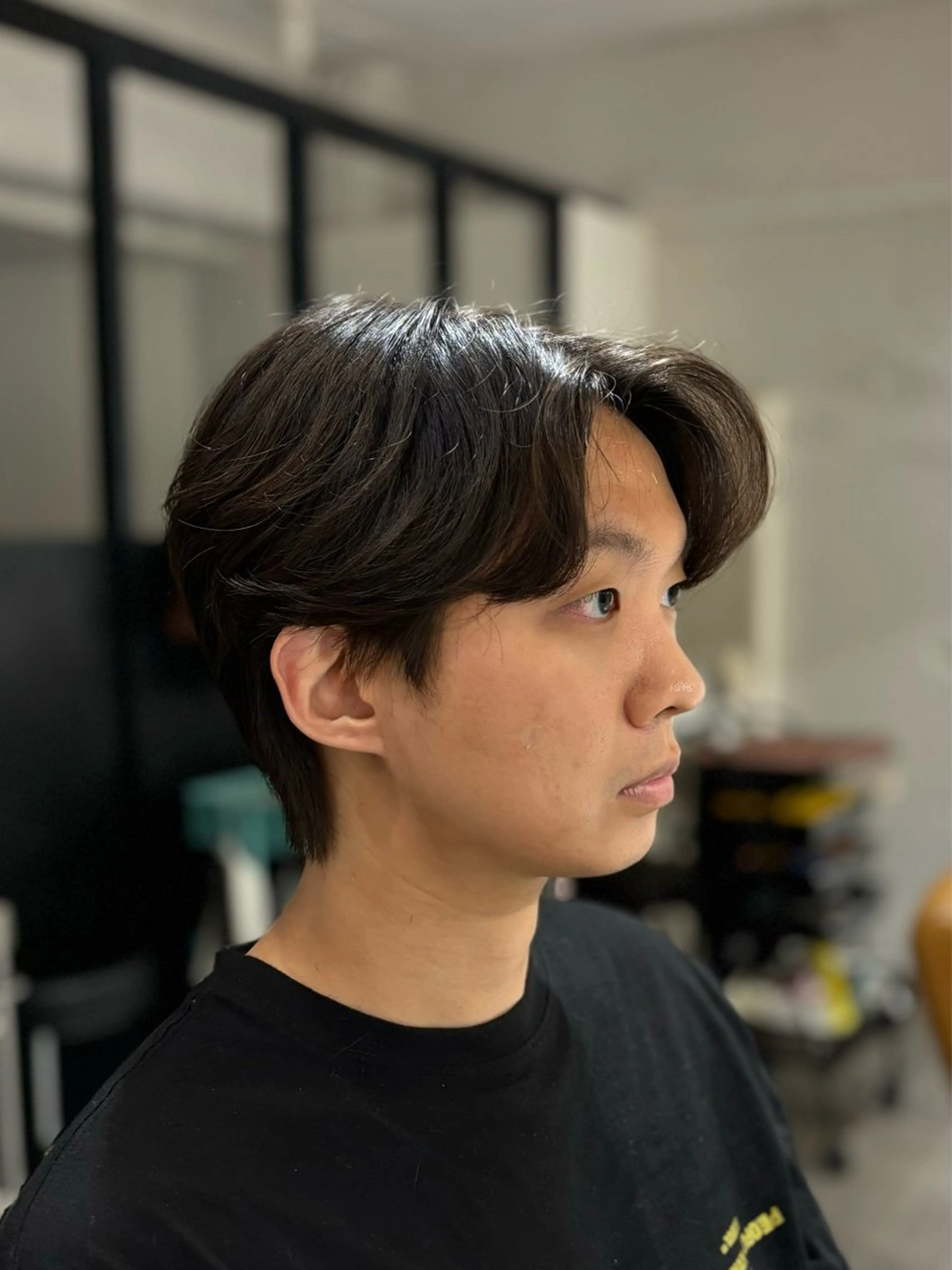 ショート メンズ カット トリートメント 韓国メンズヘア/ ダウンパーマ/歩夢のヘアスタイル