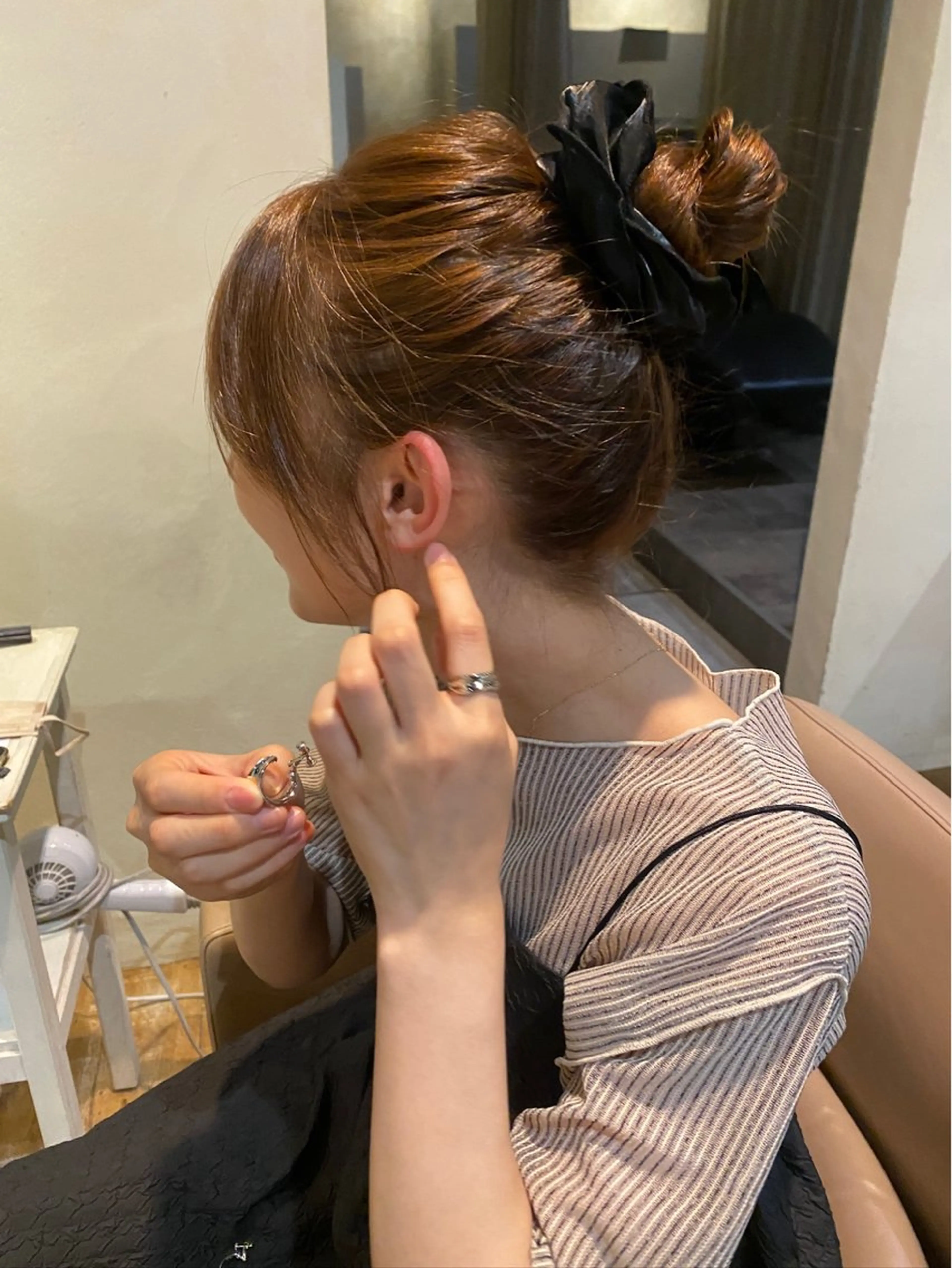 カラー ボブ/レイヤー/ 梅田/天野川奈緒のヘアスタイル