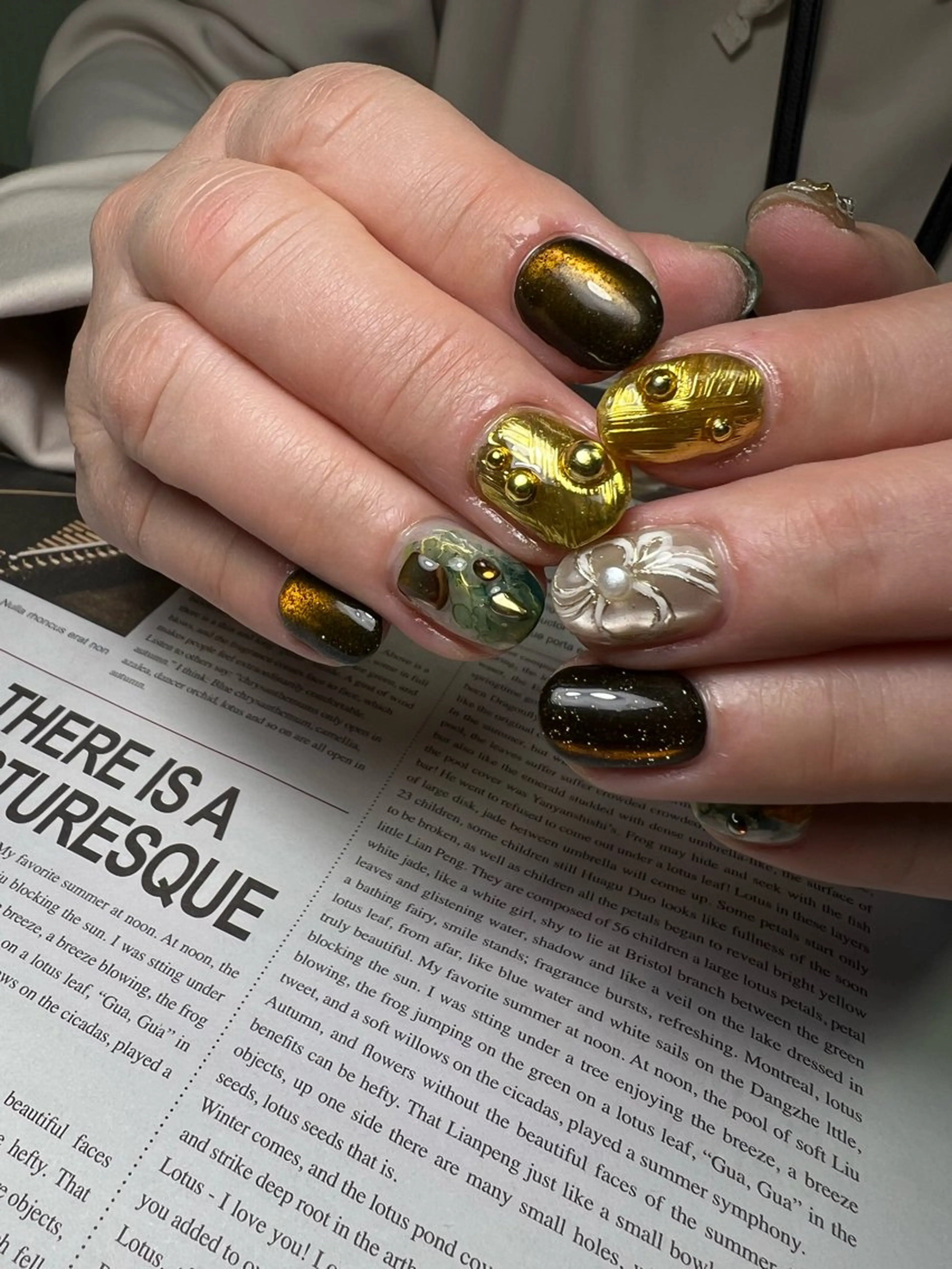 ネイル ハンドネイル μ3.nail mayuのネイルデザイン