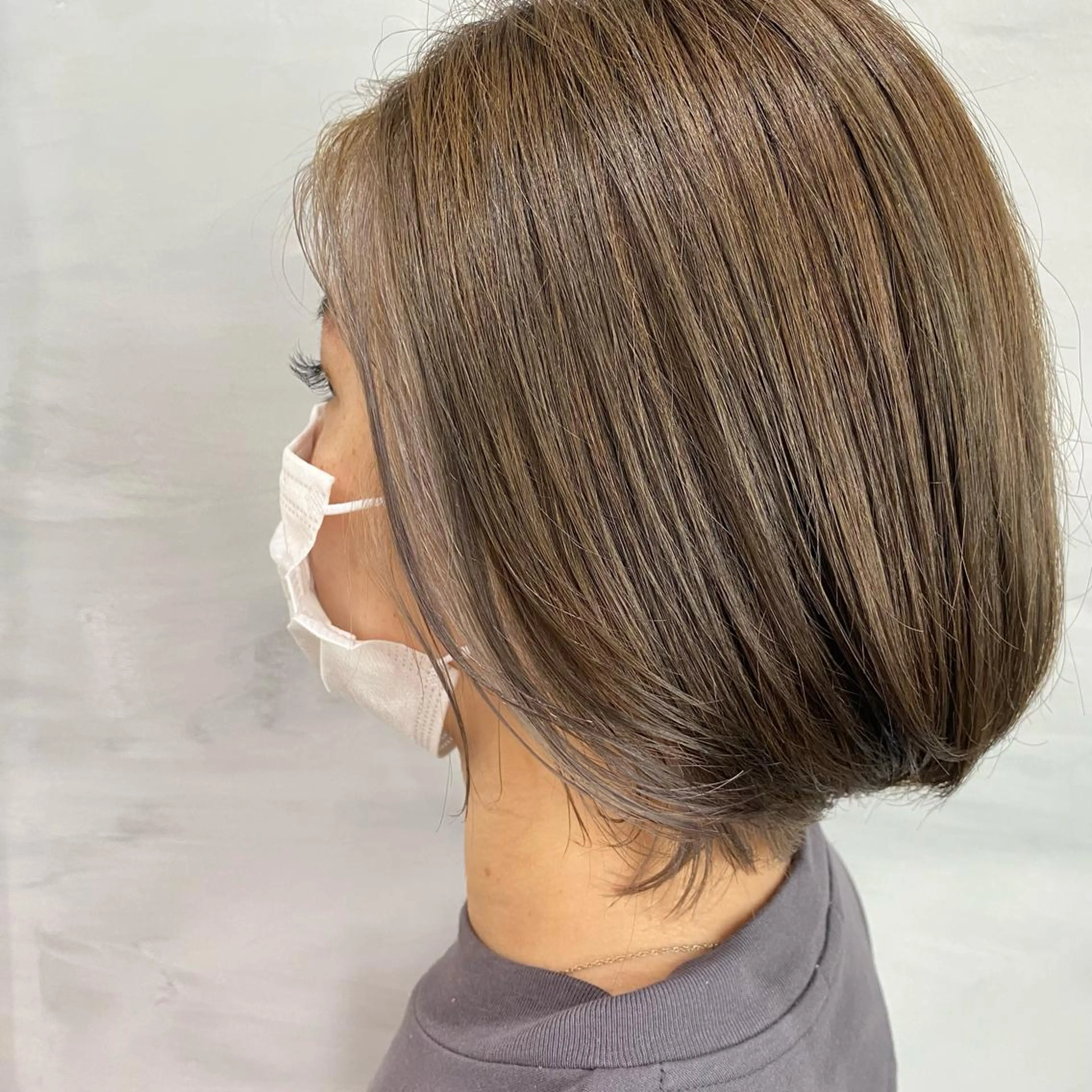 ショート 大久保 優香のヘアスタイル