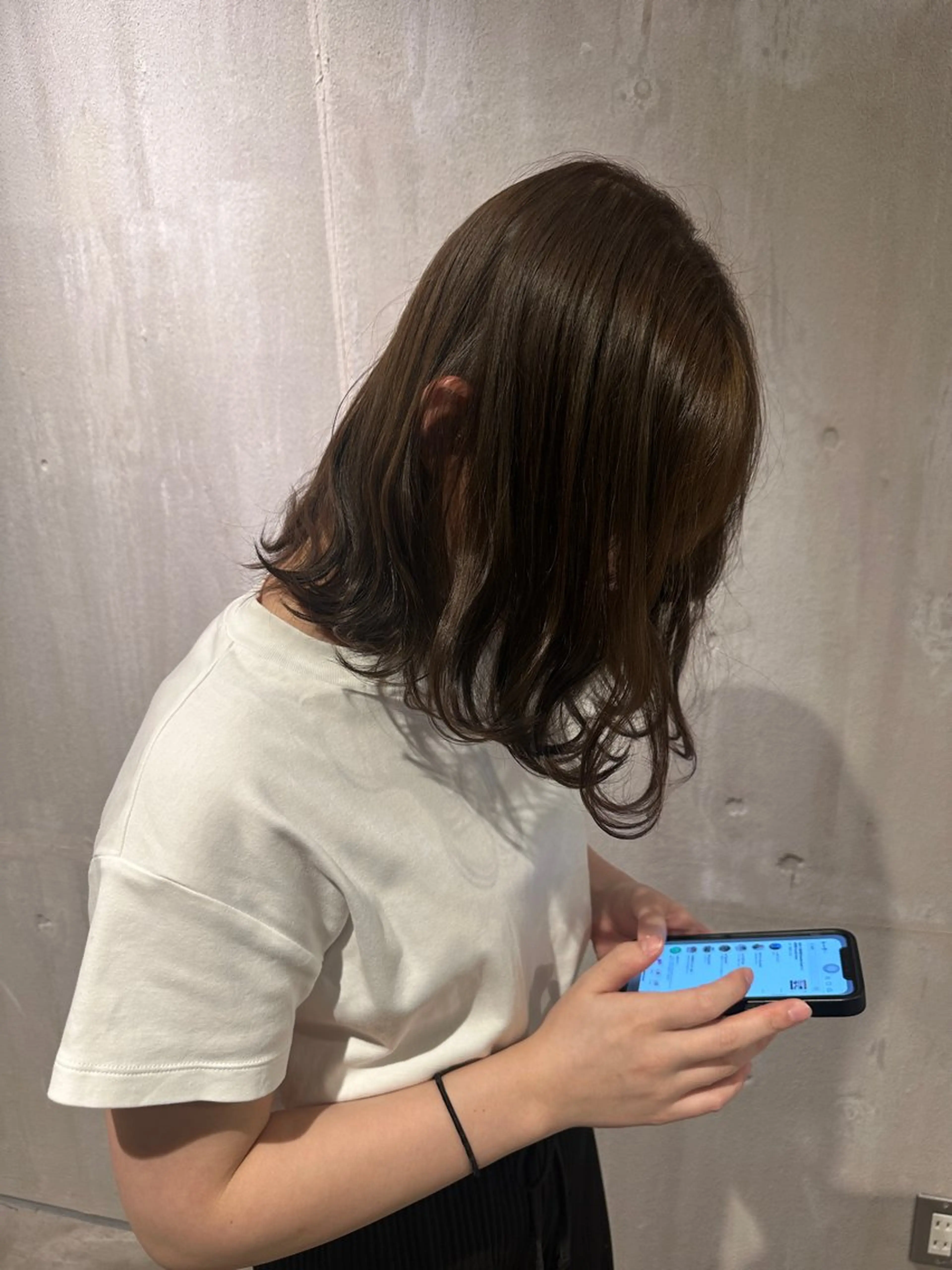 カラー ベージュカラー オリーブベージュ 岐阜の美容師 HONOKAのヘアスタイル