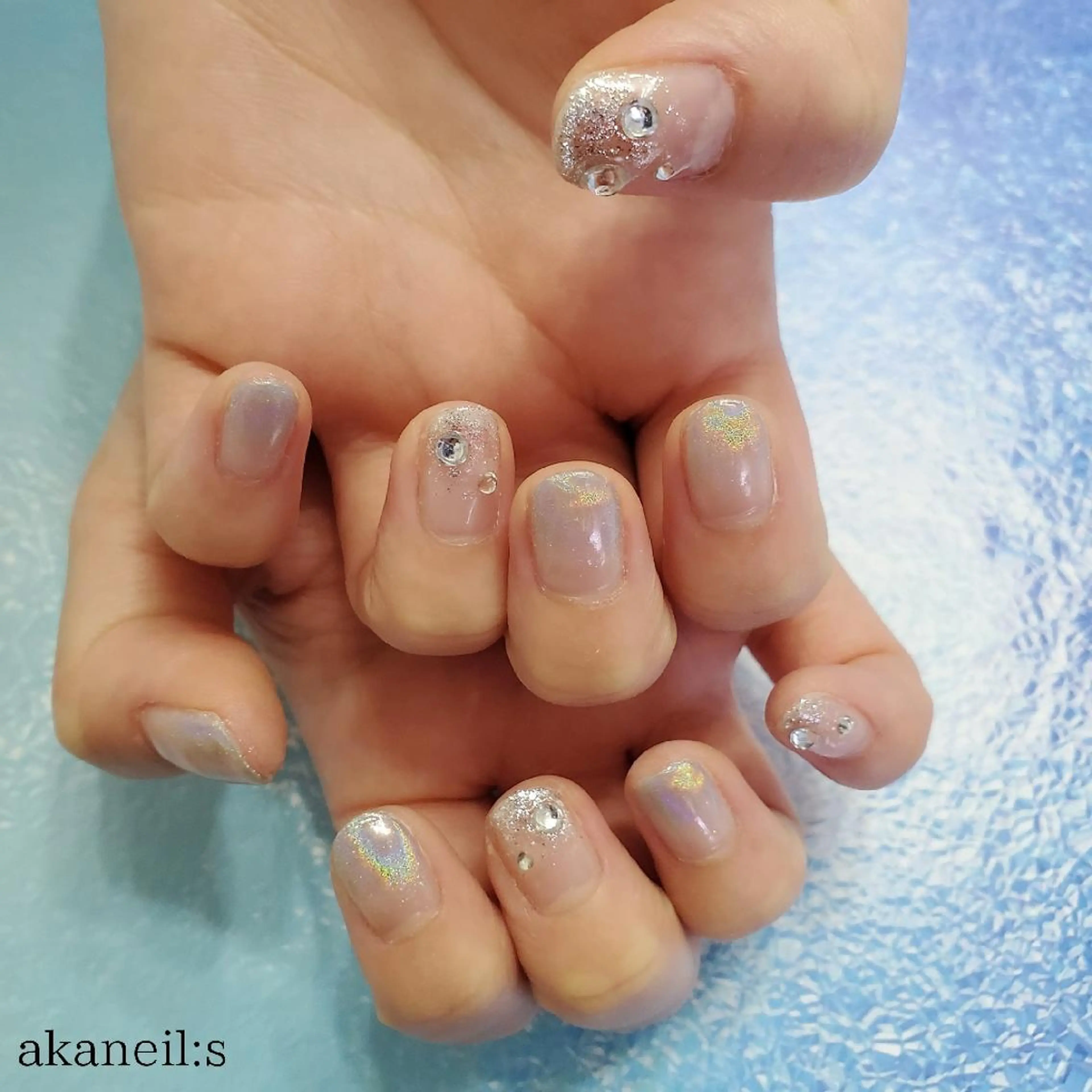 ネイル グラデーション 【akaneils】 アカネのネイルデザイン