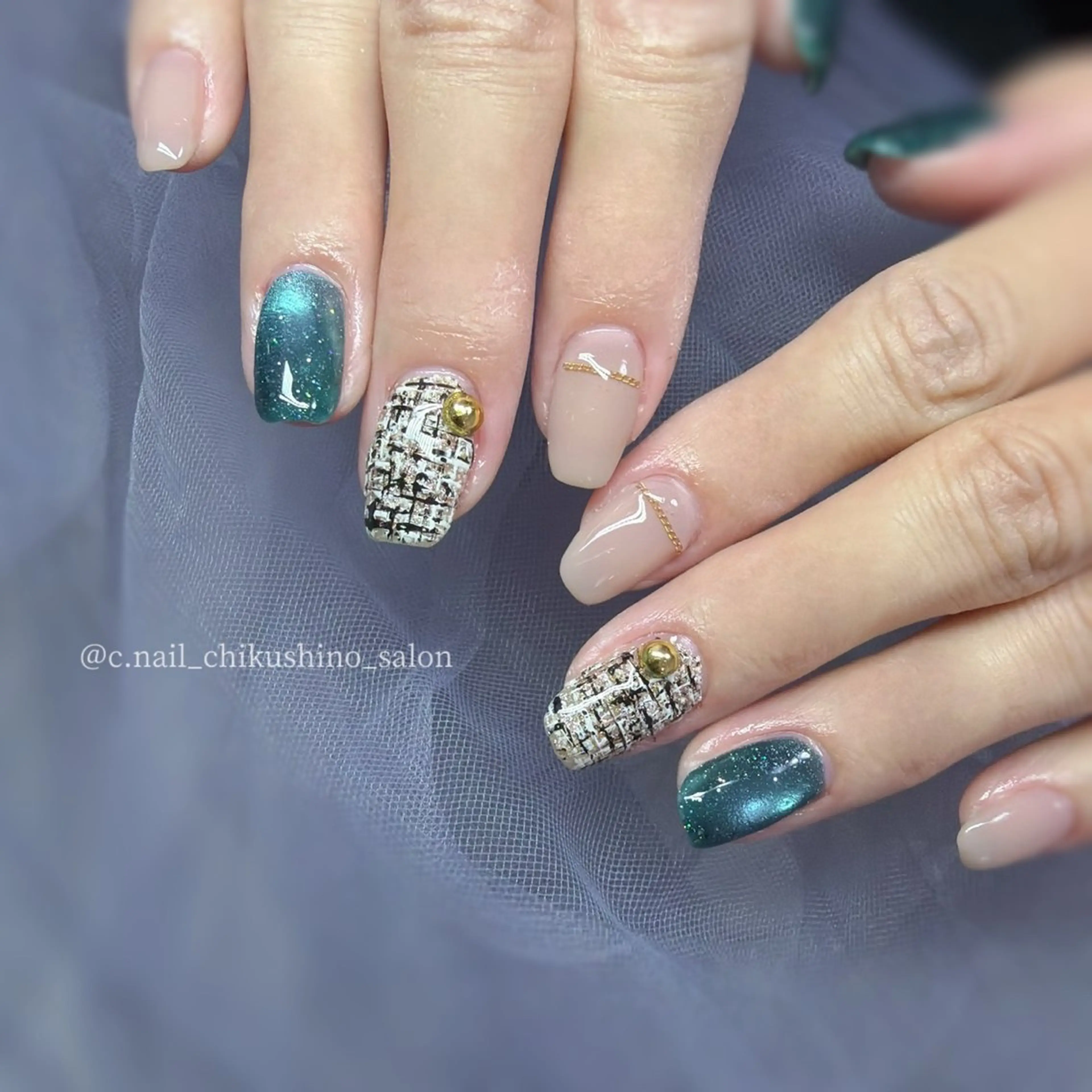 ネイル ハンドネイル C.Nail &Eye筑紫駅のネイルデザイン