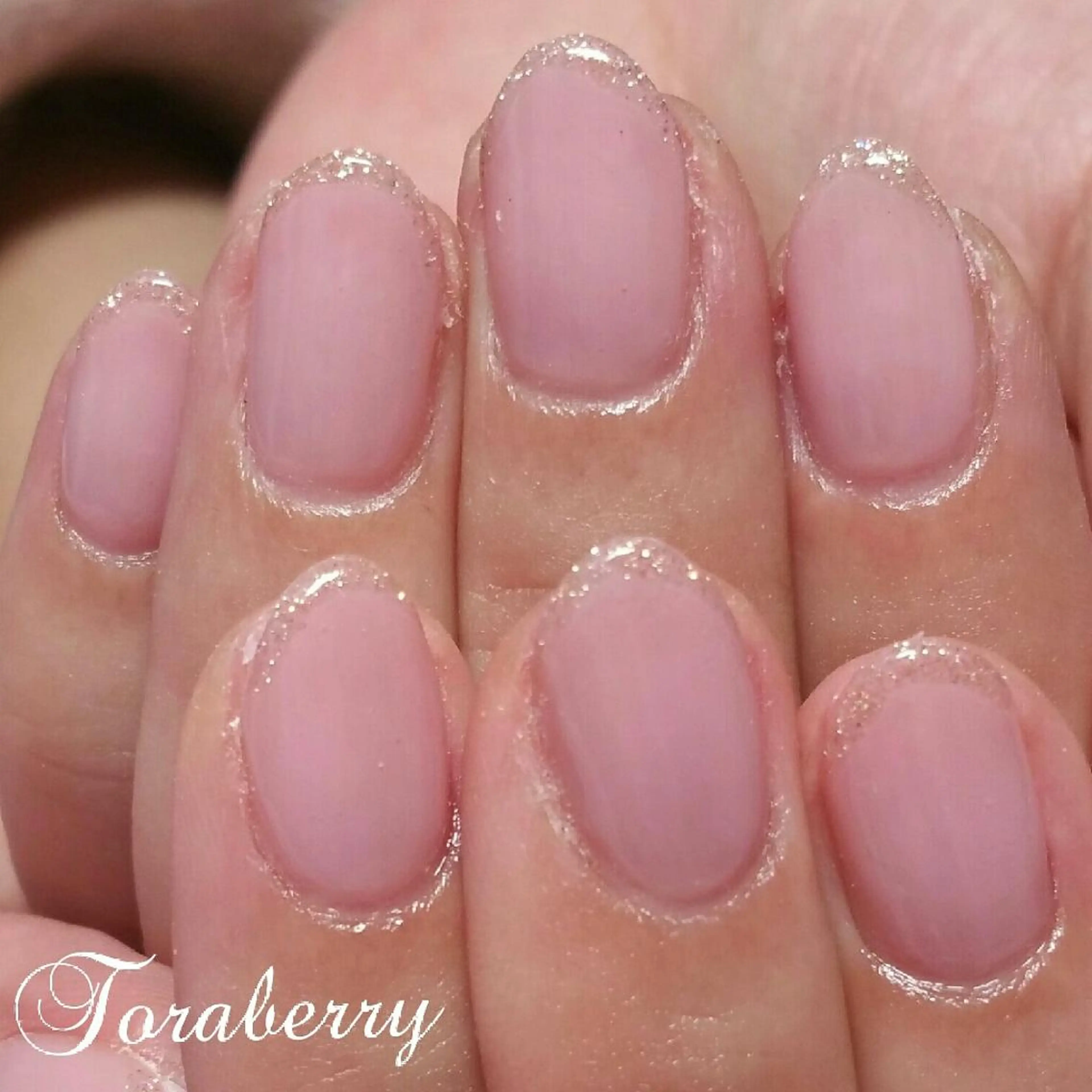 ネイル ラメ(グリッター) ハンドネイル ネイリスト なつみのネイルデザイン