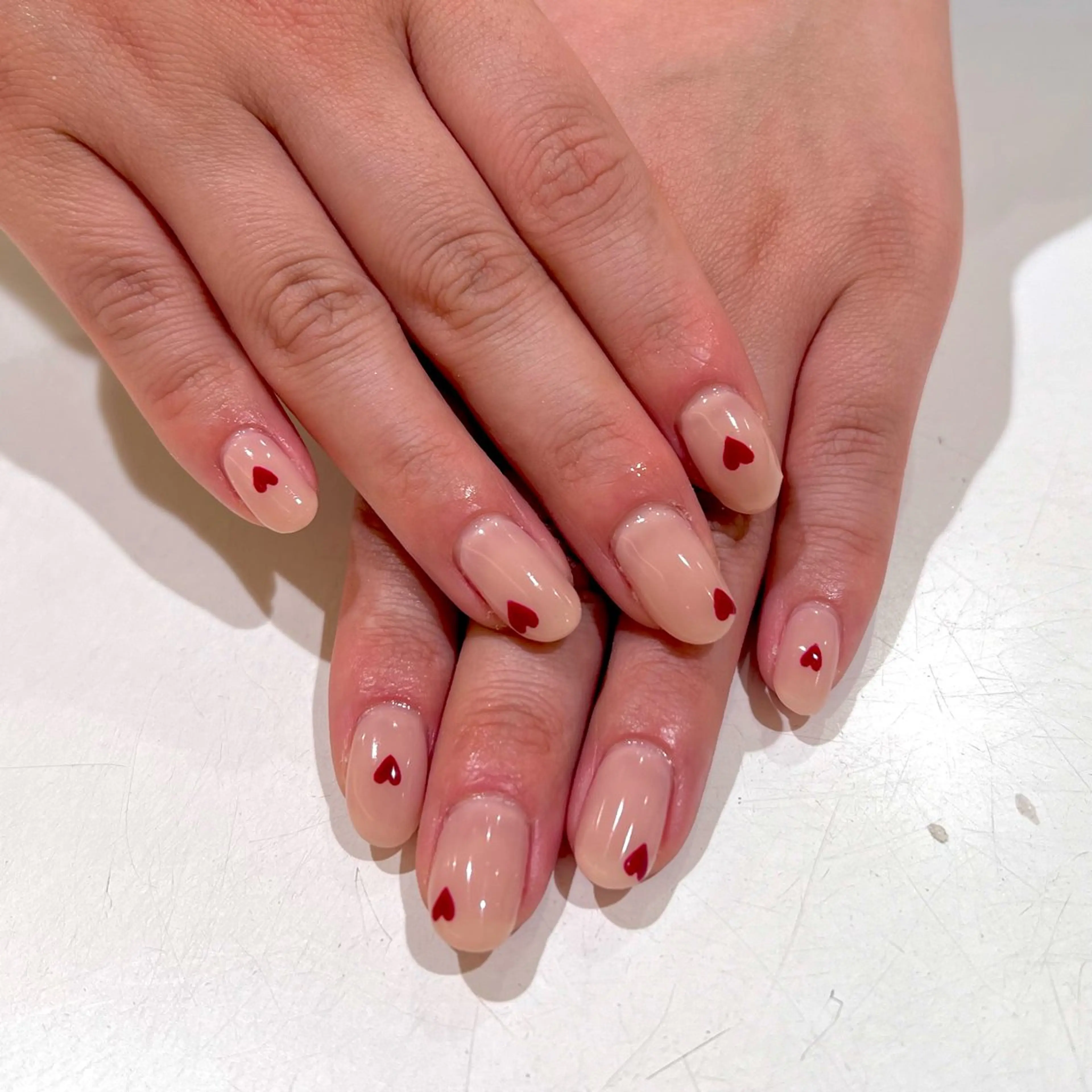 ネイル 持ち込み ハンドネイル 田中 夏海のネイルデザイン