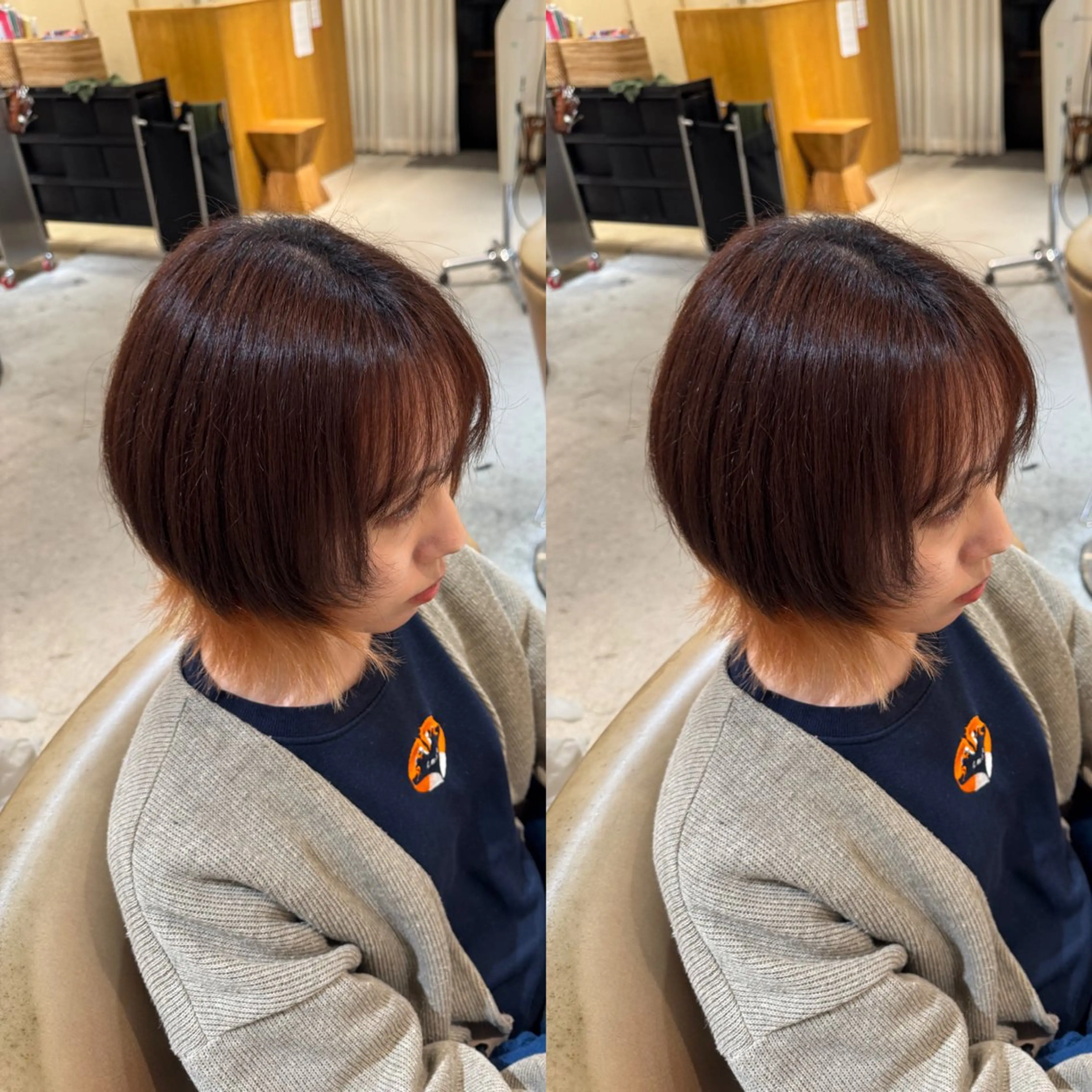 ショート アベ ホノカのヘアスタイル