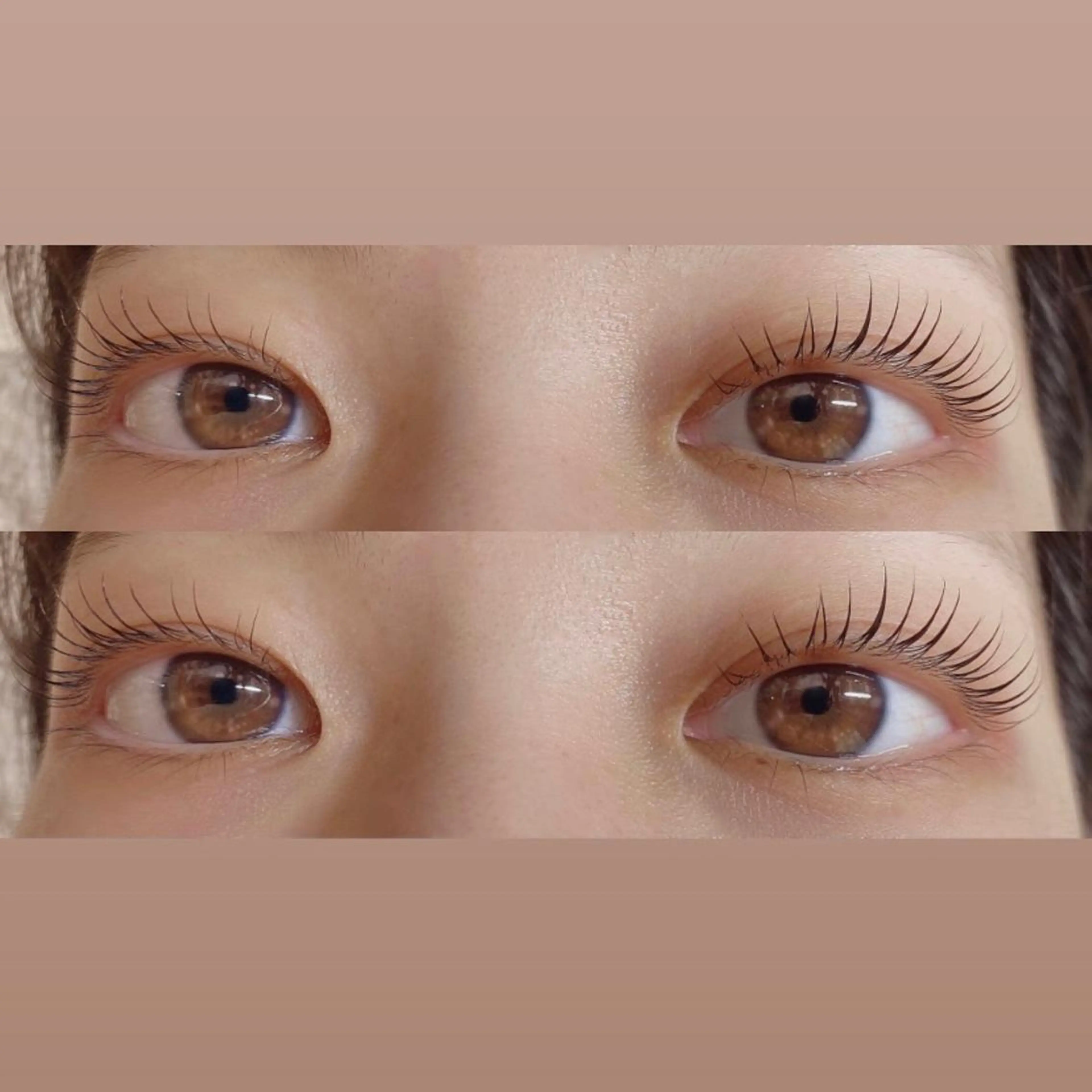 マツエク・マツパ ナチュラル 一重×まつ毛パーマ マツパ eyelash clear池袋のマツエク・マツパデザイン