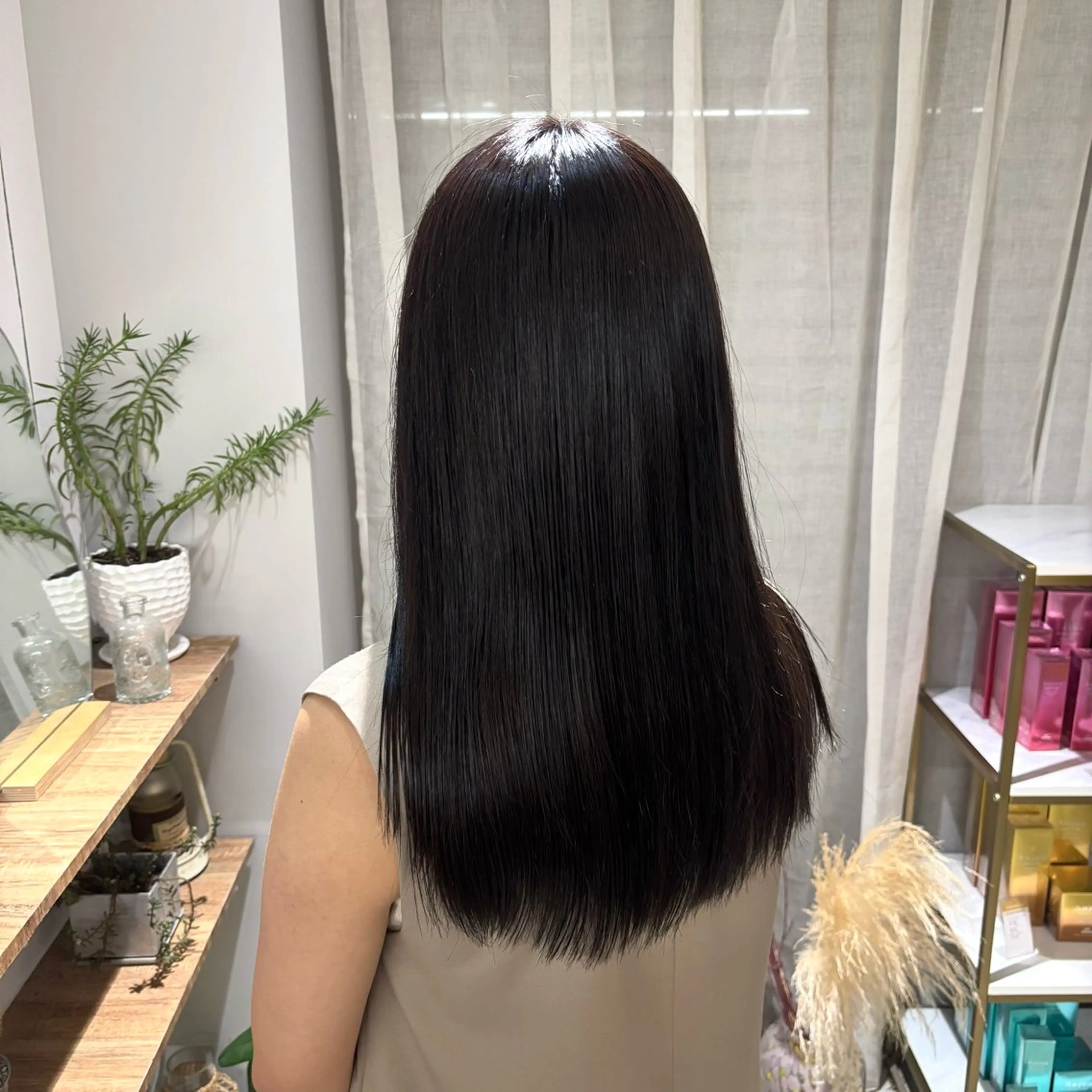 カラー 透明感カラー cipre 桃和のヘアスタイル