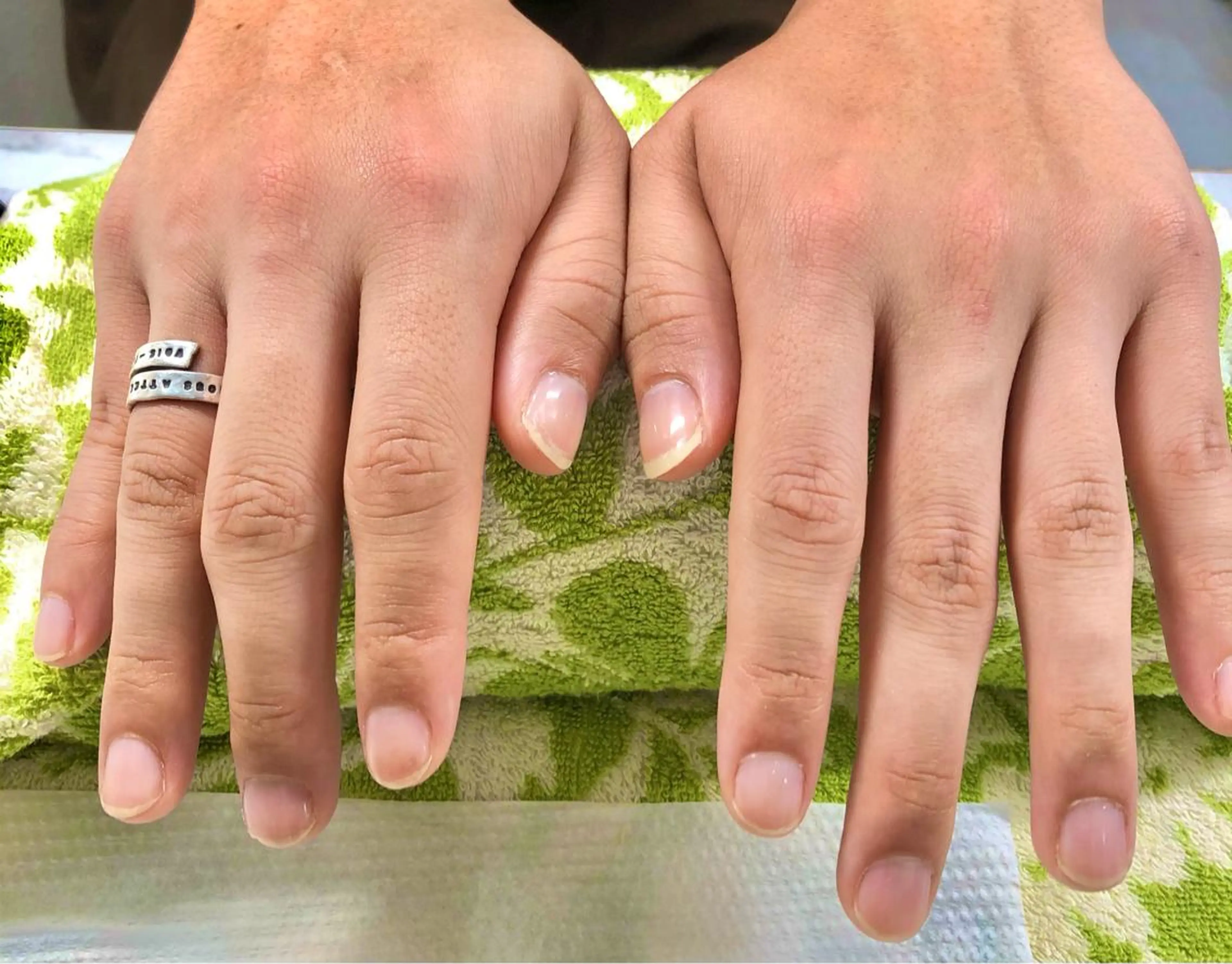 メンズ ネイル クリアネイル ジェルネイル ハンドネイル Tairacchi ﾀｲﾗｯﾁのエステ・リラクイメージ