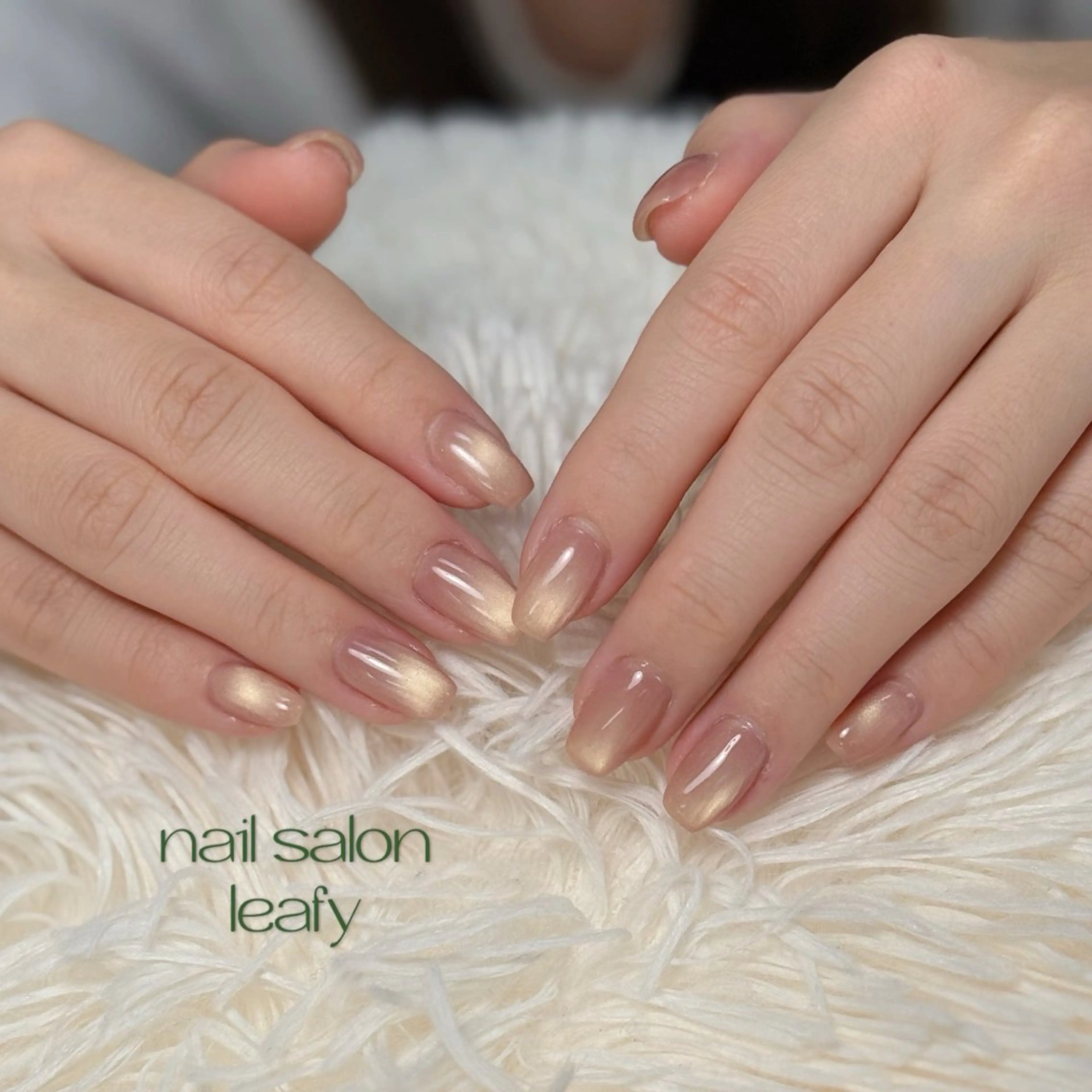 ネイル マグネットネイル ハンドネイル ネイルサロン leafyのネイルデザイン