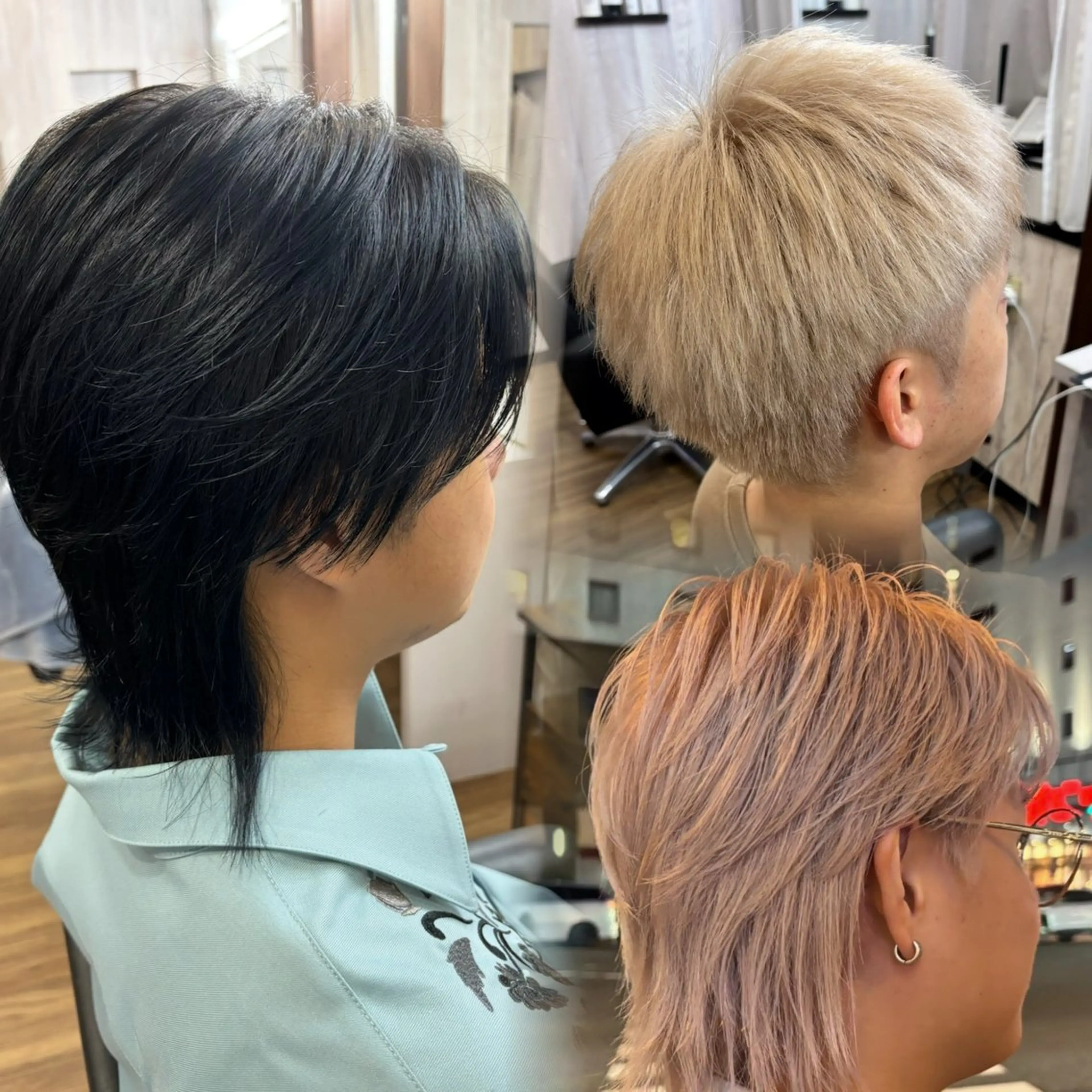 ショート カラー メンズ Nexus所属・艶髪ハイトーン特化 / moe 🦋のヘアスタイル