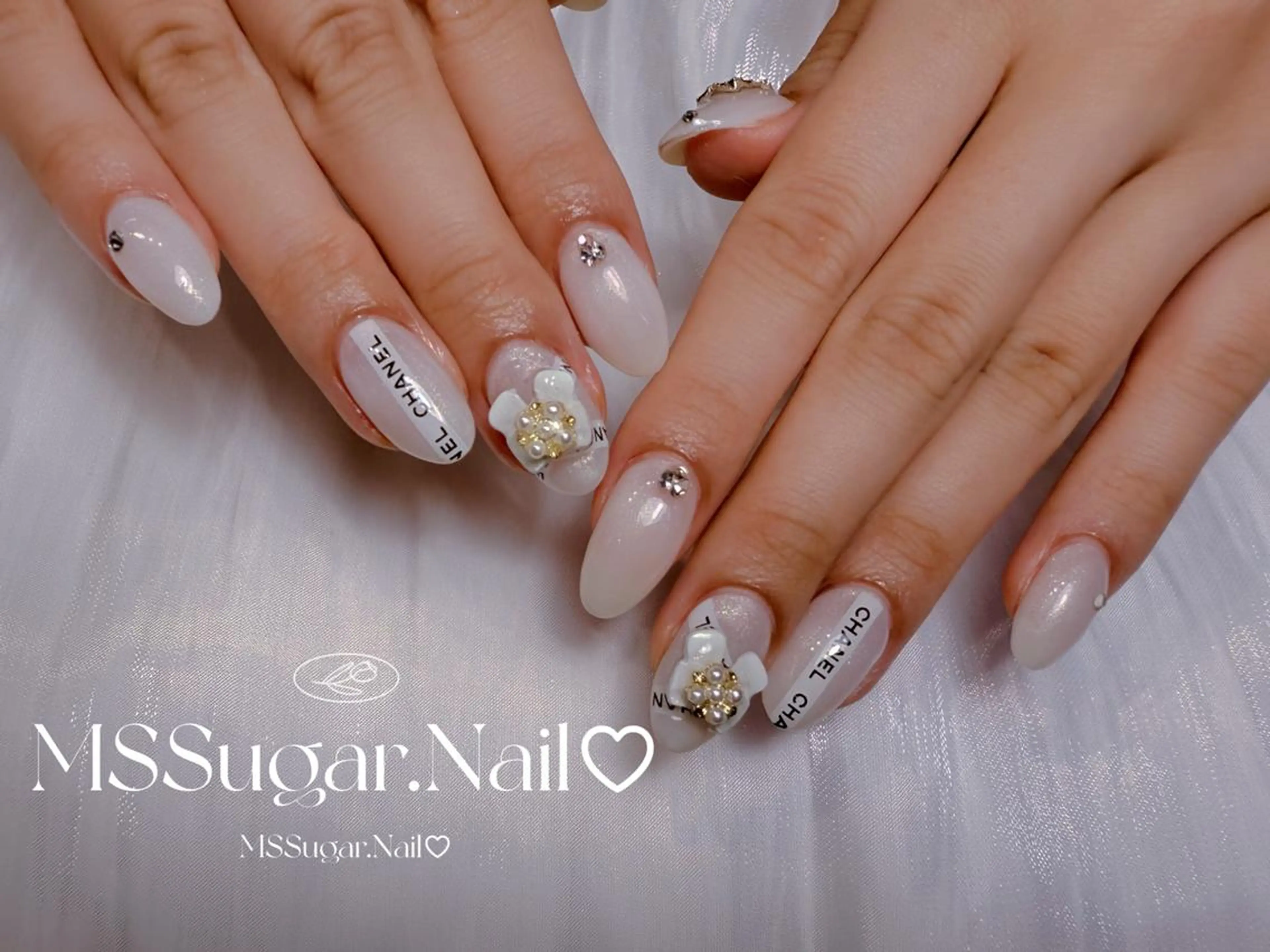 ネイル ハロウィン ロングネイル マグネットネイル スカルプネイル ネイルチップ ハンドネイル Mss ミサキのネイルデザイン