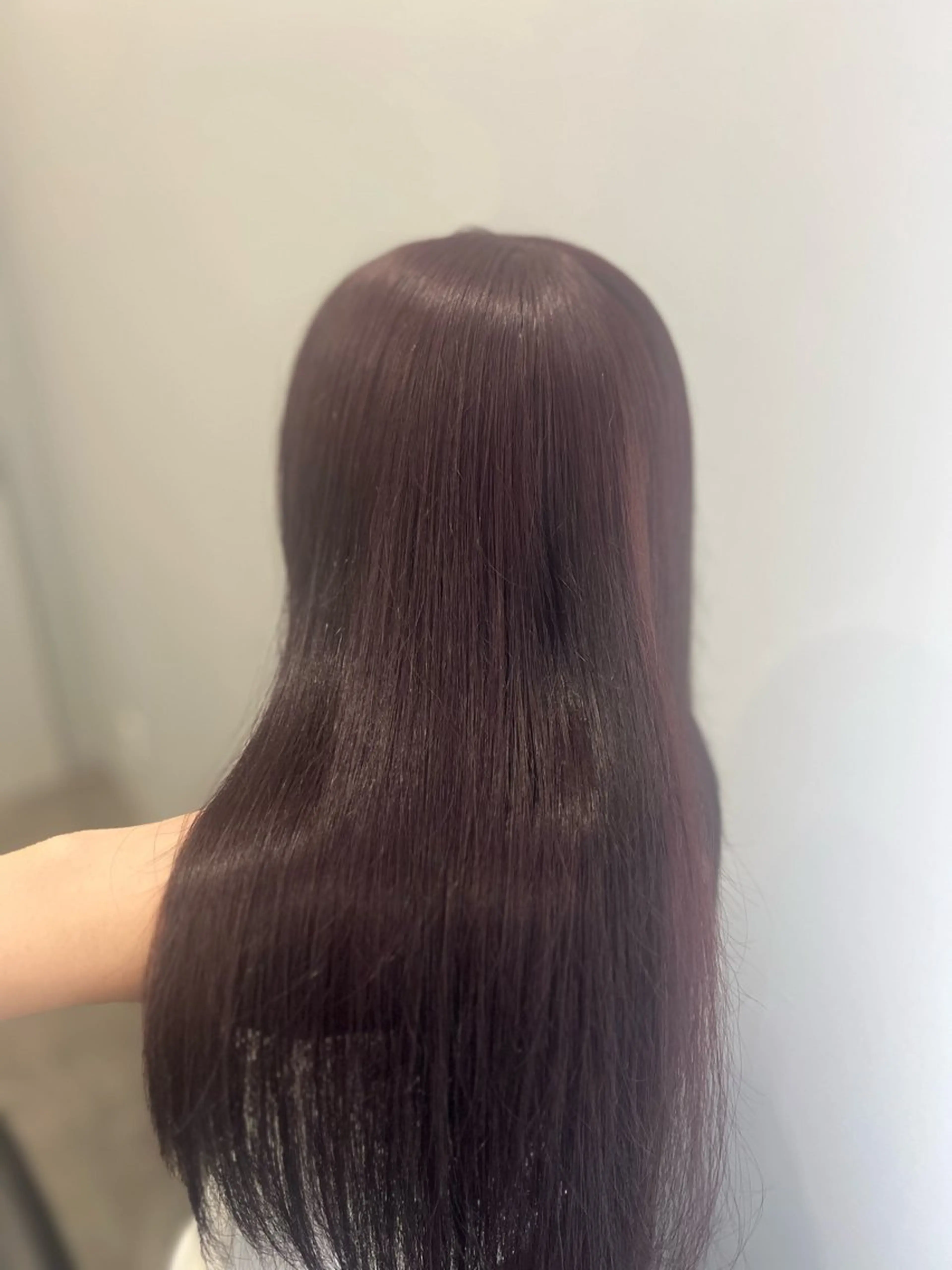 ロング カラー 髪質改善/透明感/ ブリーチ/桃谷翼のヘアスタイル