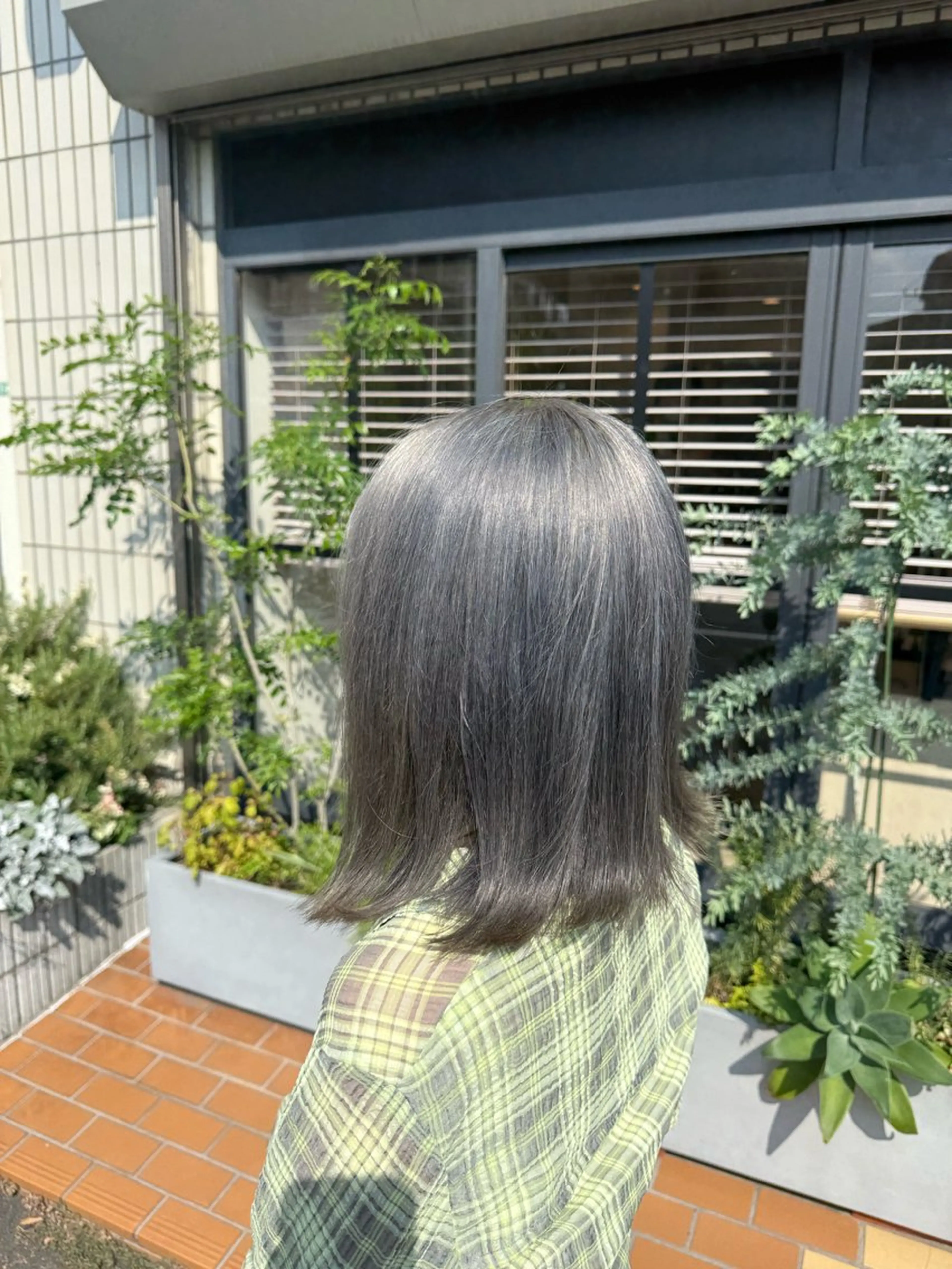 ミディアム 金子 彩心のヘアスタイル