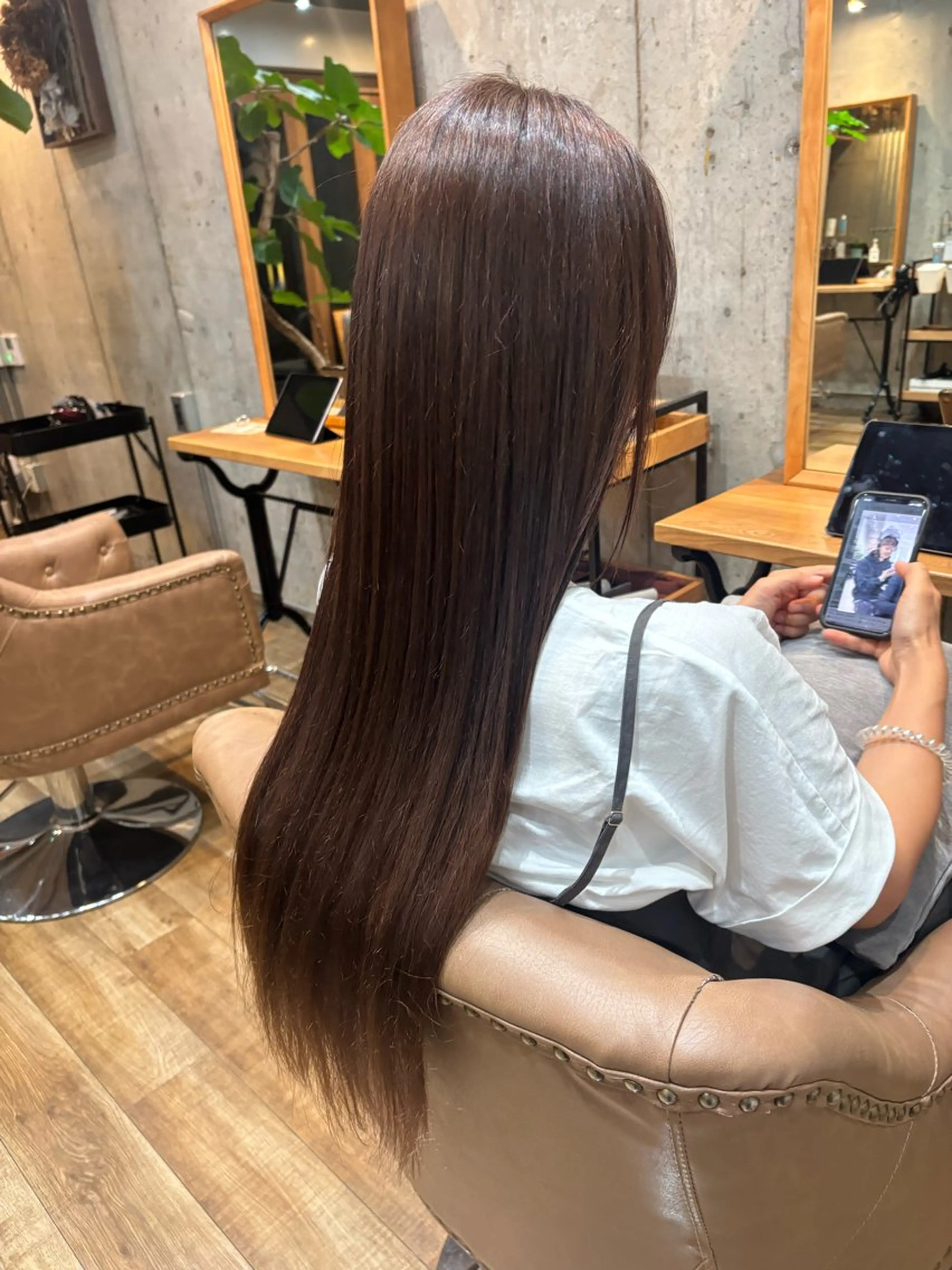 ロング カット ヘアカラー ♡モデル様大募集 FUU♡のヘアスタイル