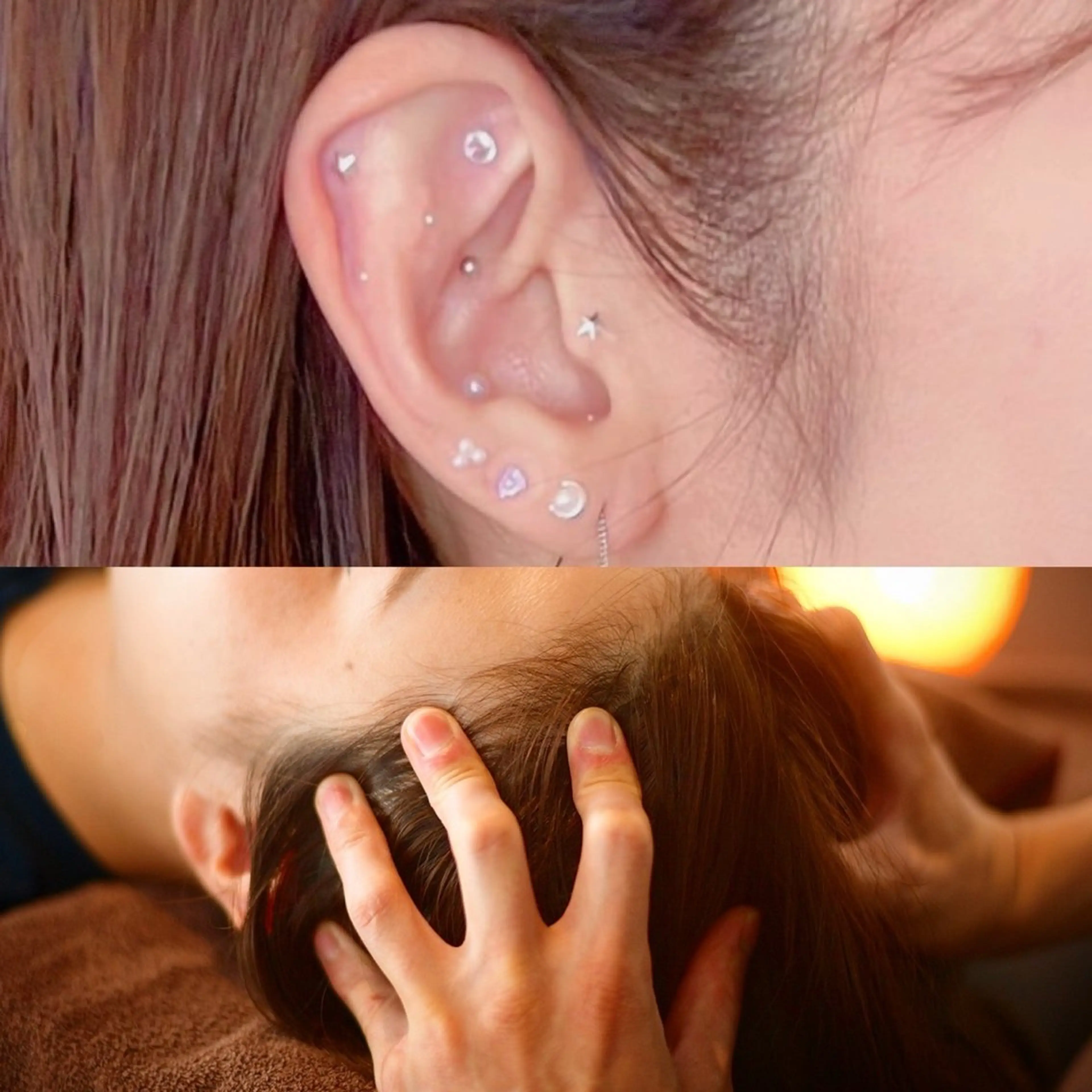 耳つぼジュエリー30min＋ヘッドマッサージ 30minの写真