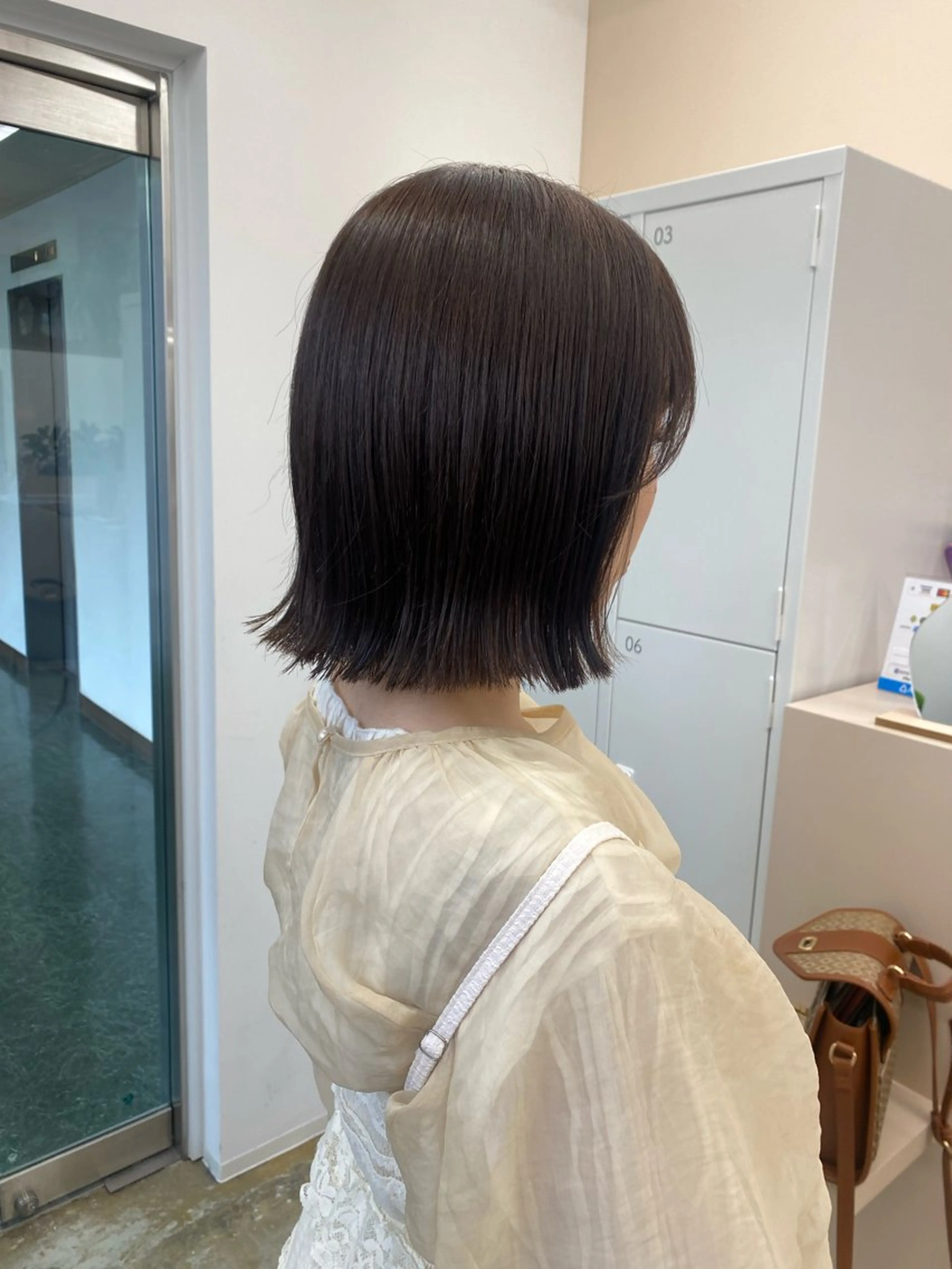 ミディアム カラー ヘアアレンジ ヘアカラー ボブ /ニュアンス/ satomi🧸💖のヘアスタイル