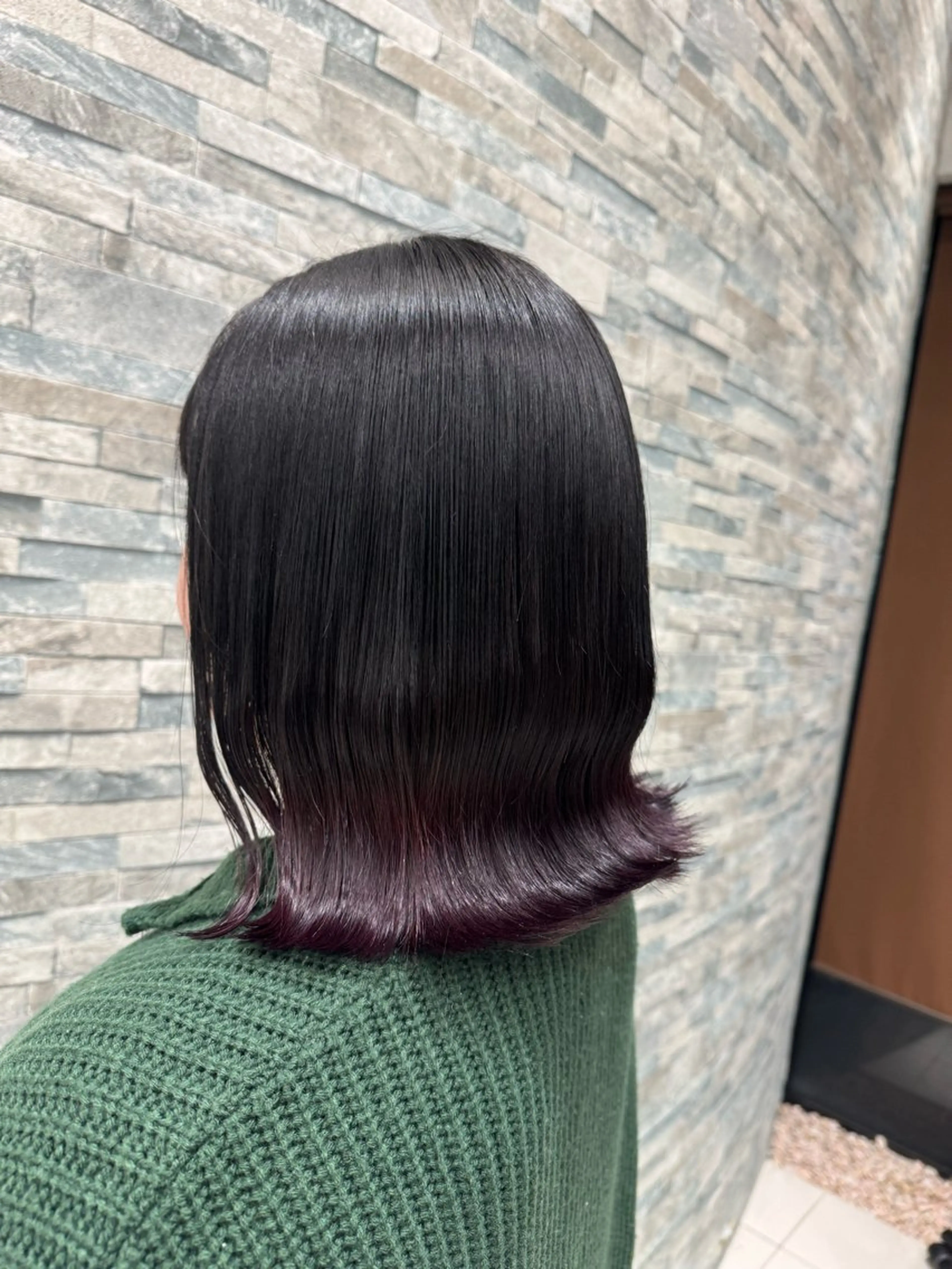 カラー 伊藤 柚奈のヘアスタイル