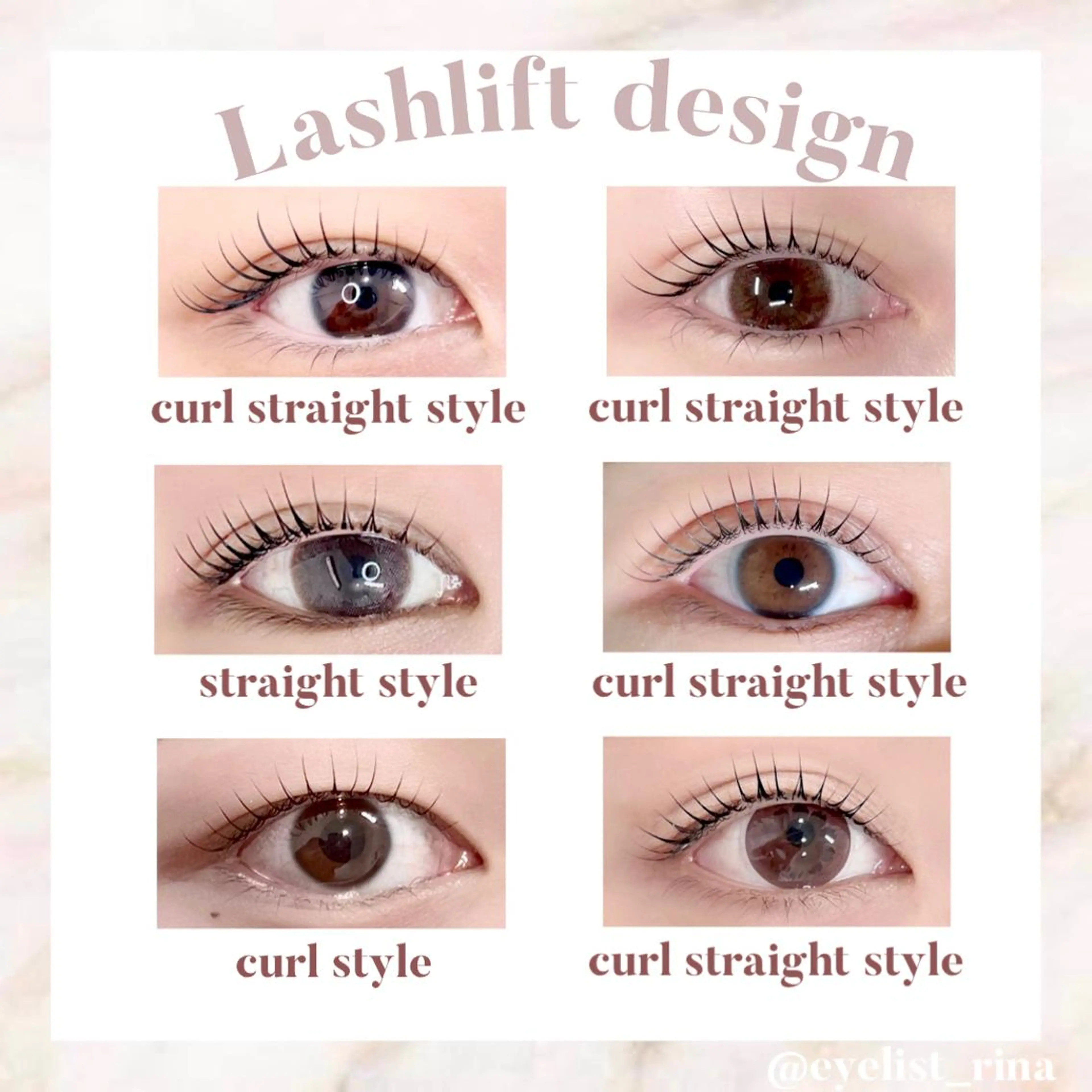 マツエク・マツパ マツパ limoo RINAのマツエク・マツパデザイン