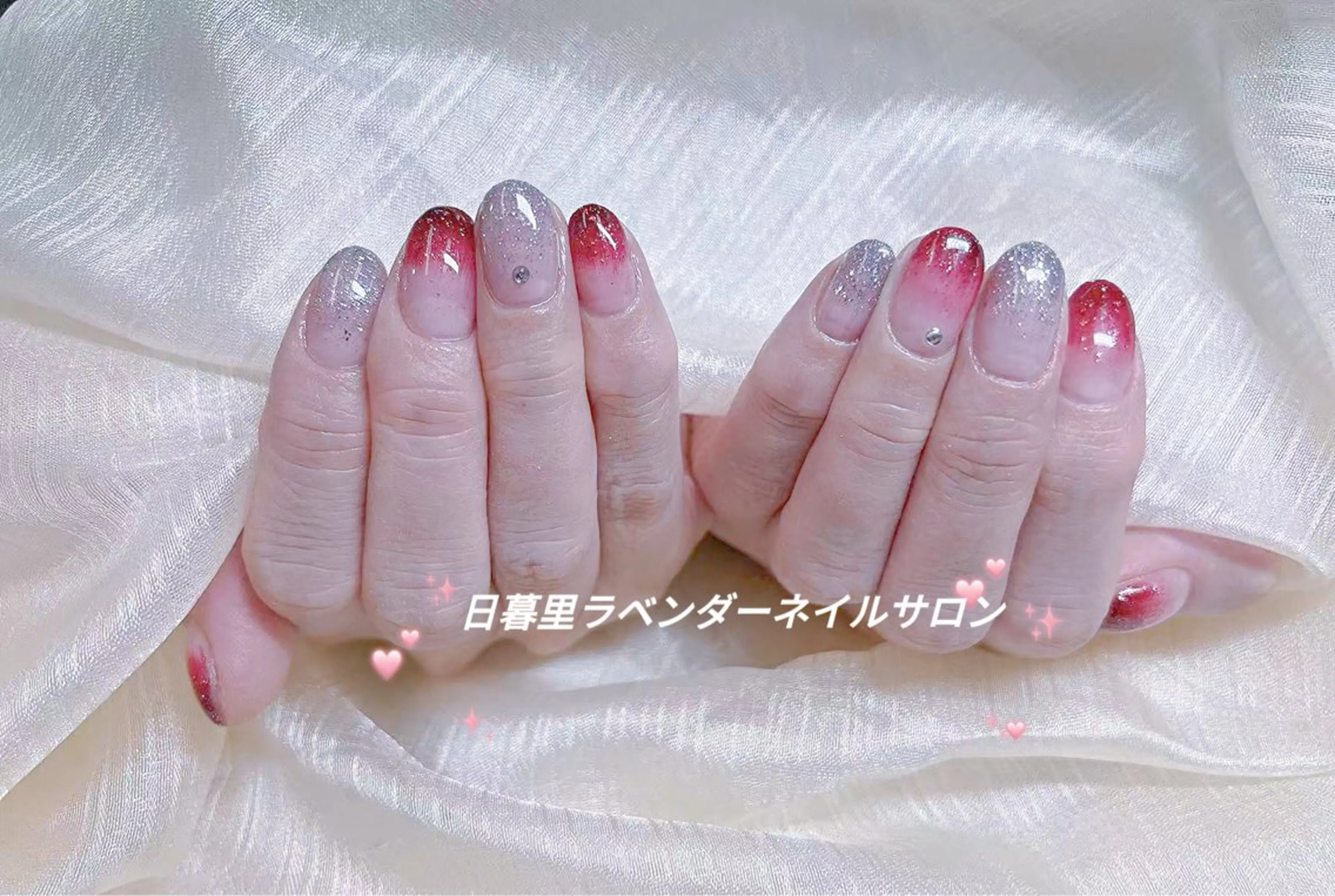 ネイル ラベンダーネイルサロン所属・日暮里♡研修生 チクさん（一同）のネイルデザイン