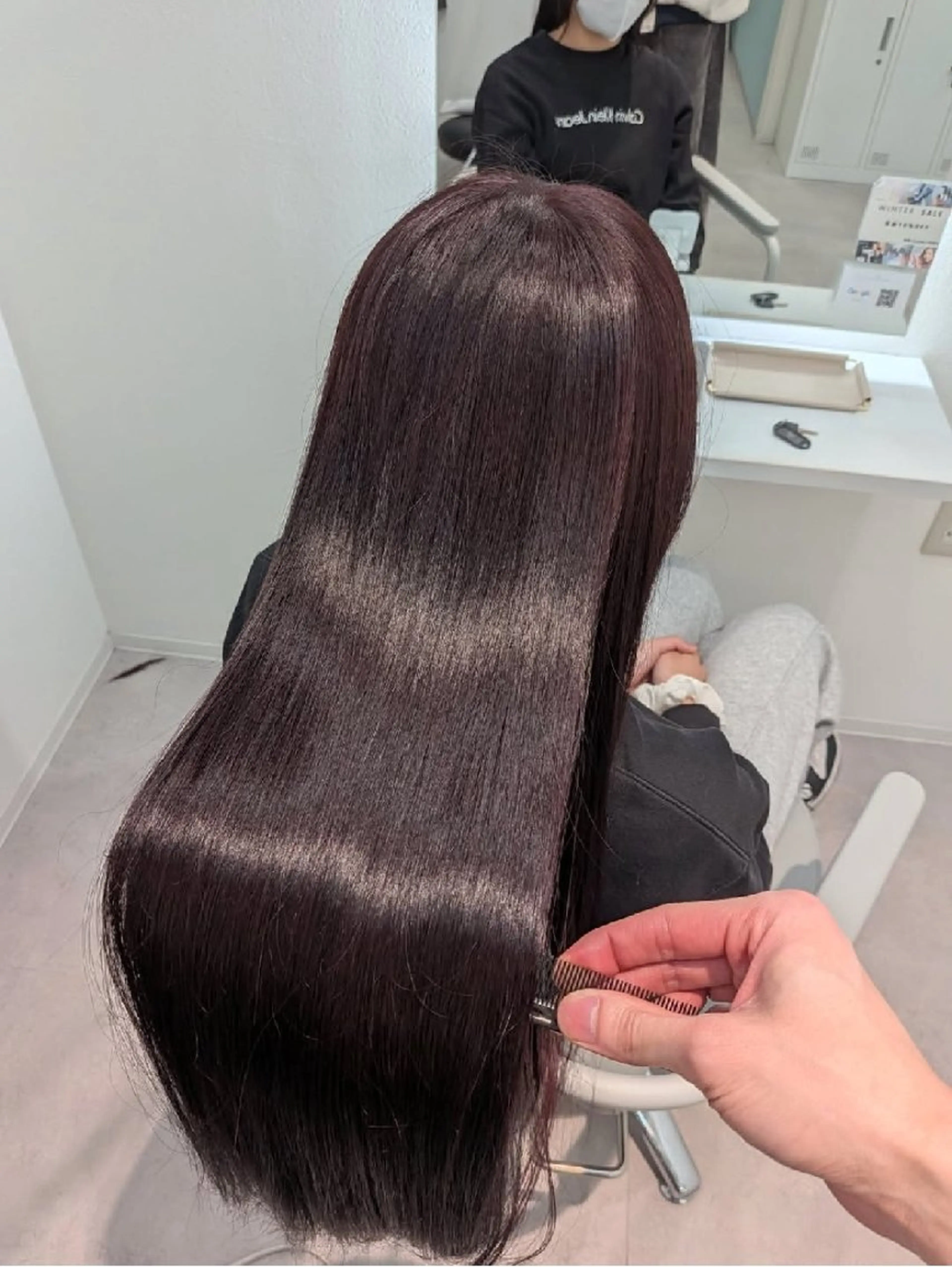 【ミニモ限定】カット+カラー+縮毛矯正の写真