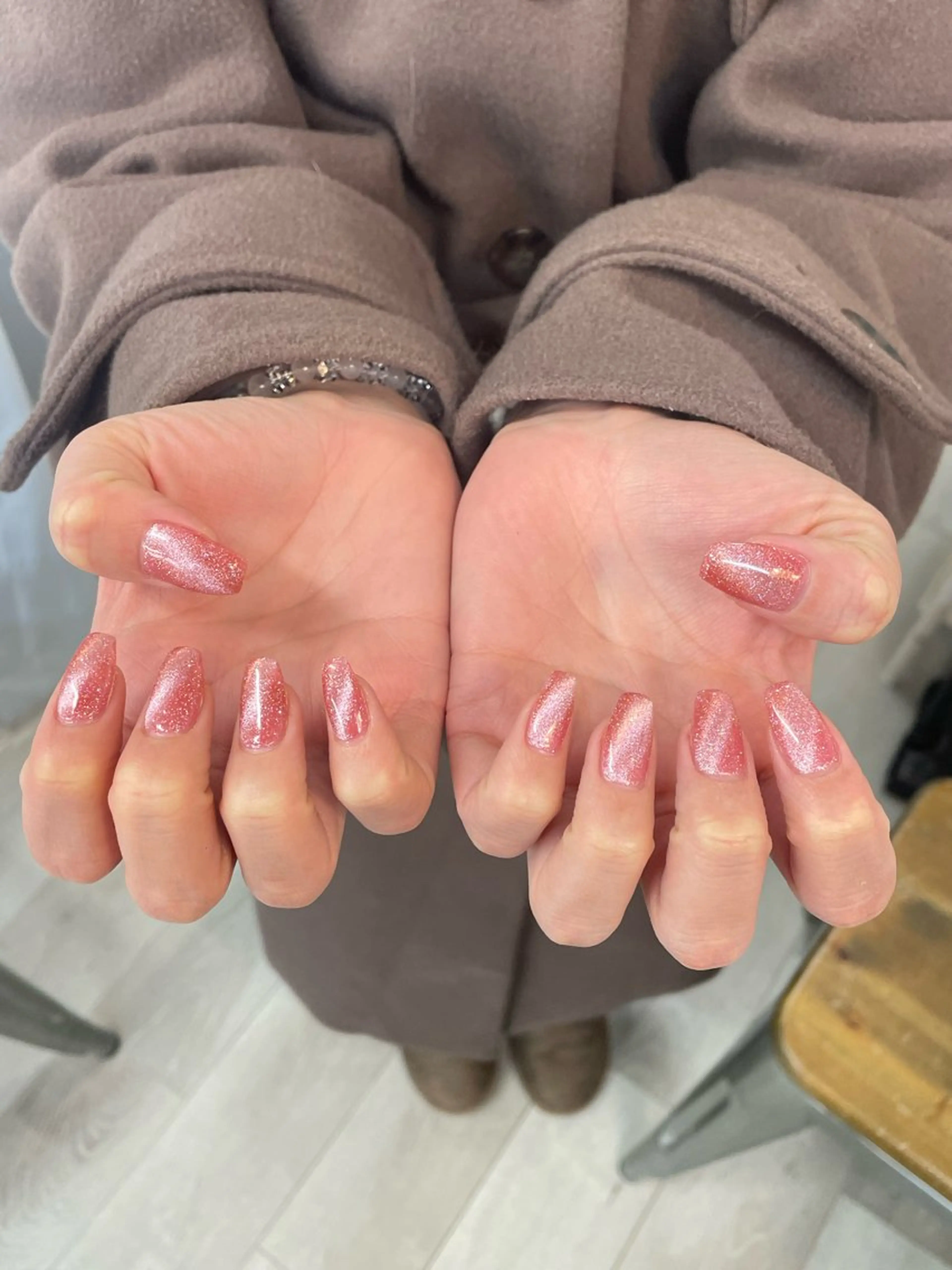 【マグネットorフラッシュネイル🪩】ハンド💅🏻オフ有/パラジェル変更🉑〔渋谷店〕の写真