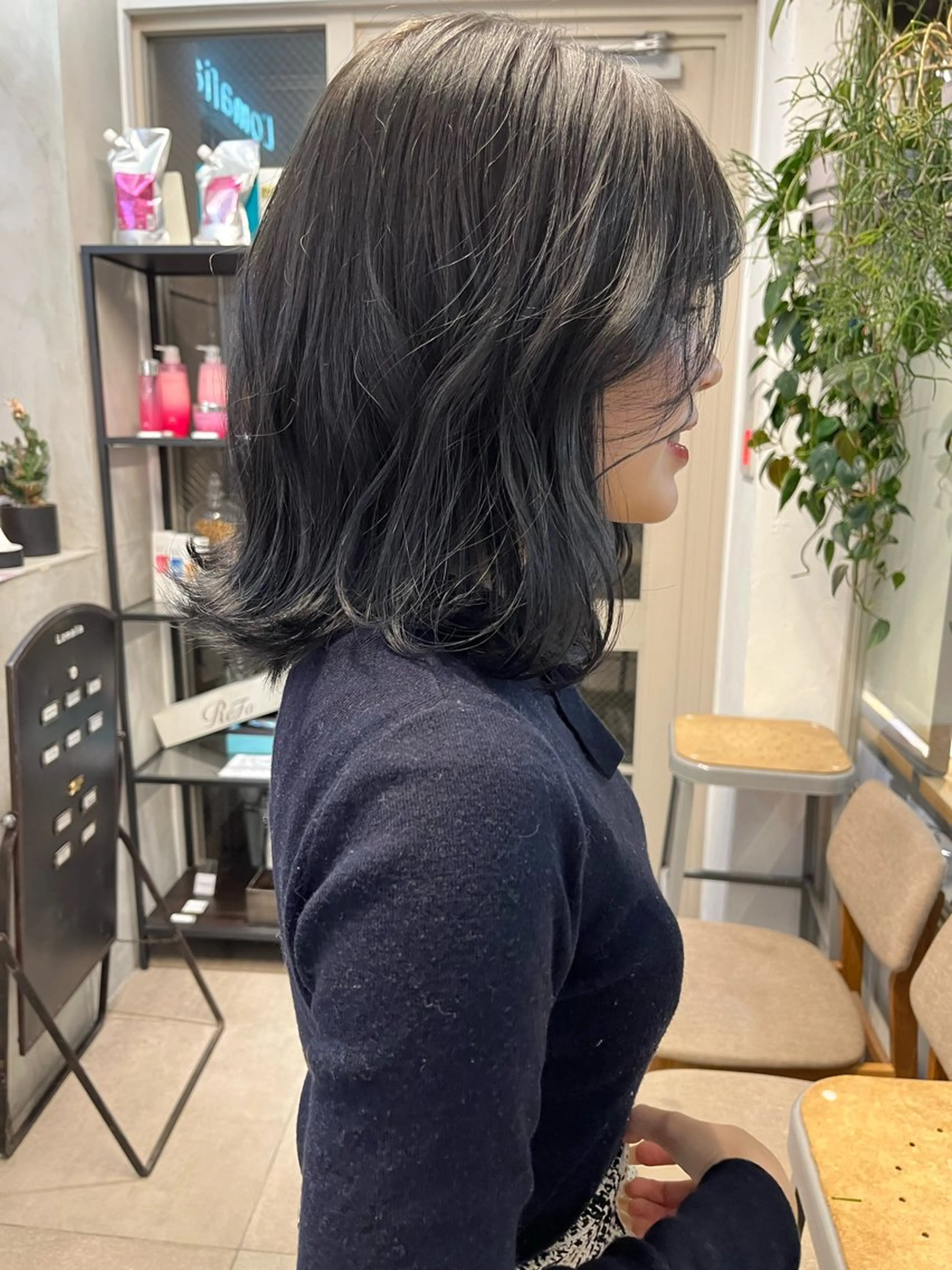 ミディアム カラー ナチュラルなヘア /ヨシダトモキのヘアスタイル