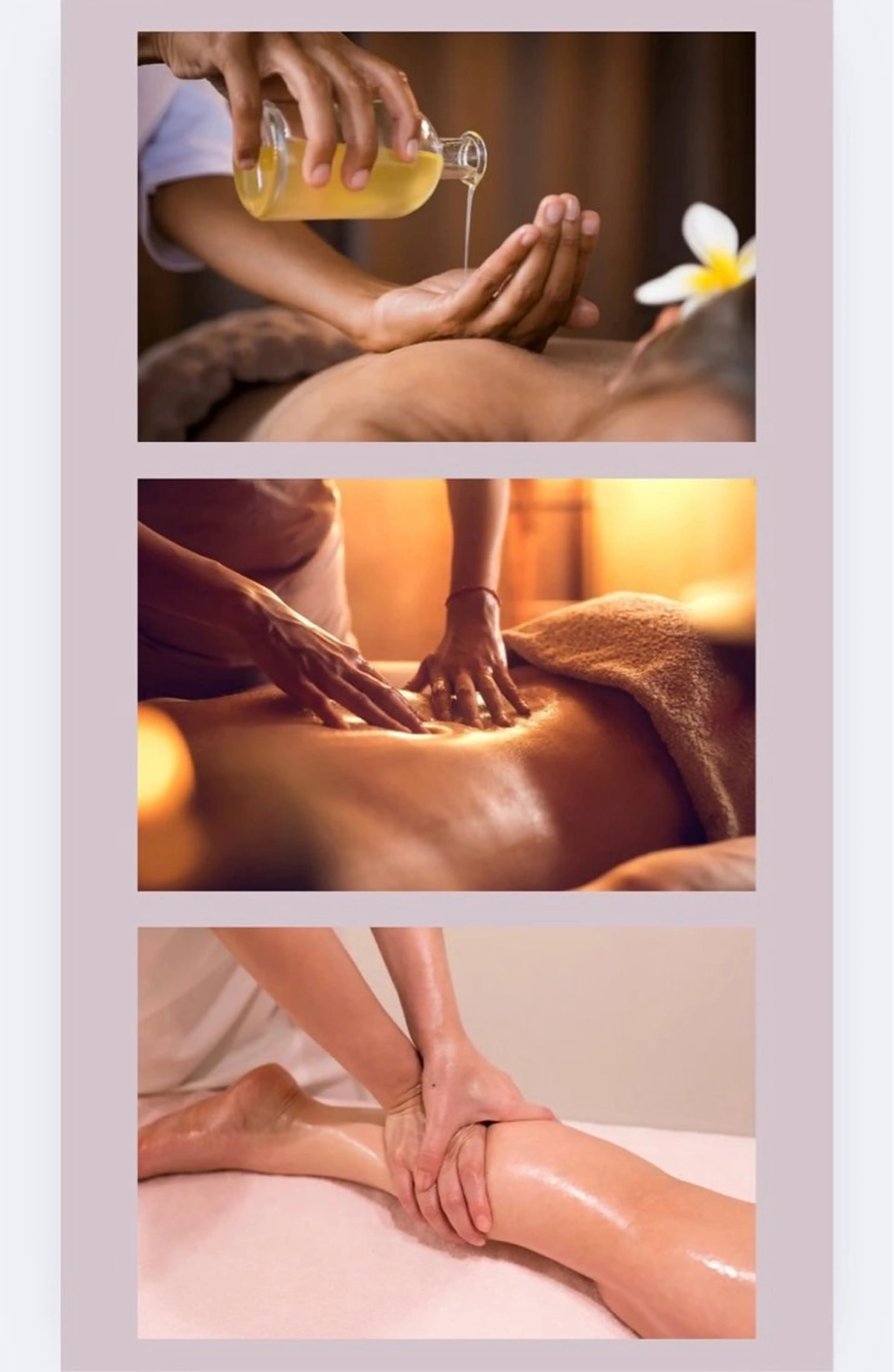 オイルトリートメント60分  全身 足裏から首元まで！ お身体全体的に倦怠感がある方、乾燥が気になる方必見！の写真