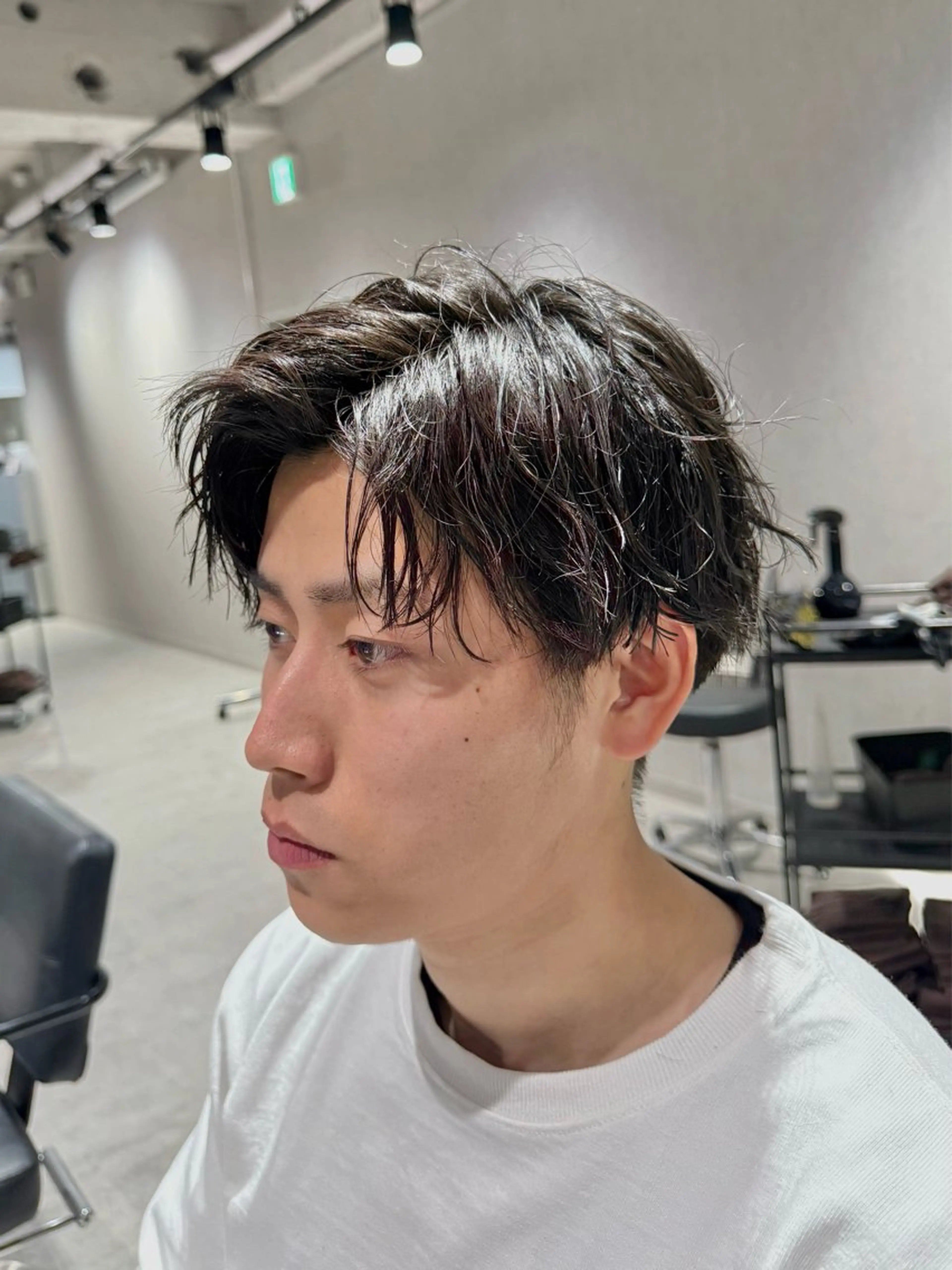 ショート パーマ メンズ メンズパーマ ツイストスパイラルパーマ スパイラルパーマ メンズパーマ職人 パーマ🔥ritaのヘアスタイル