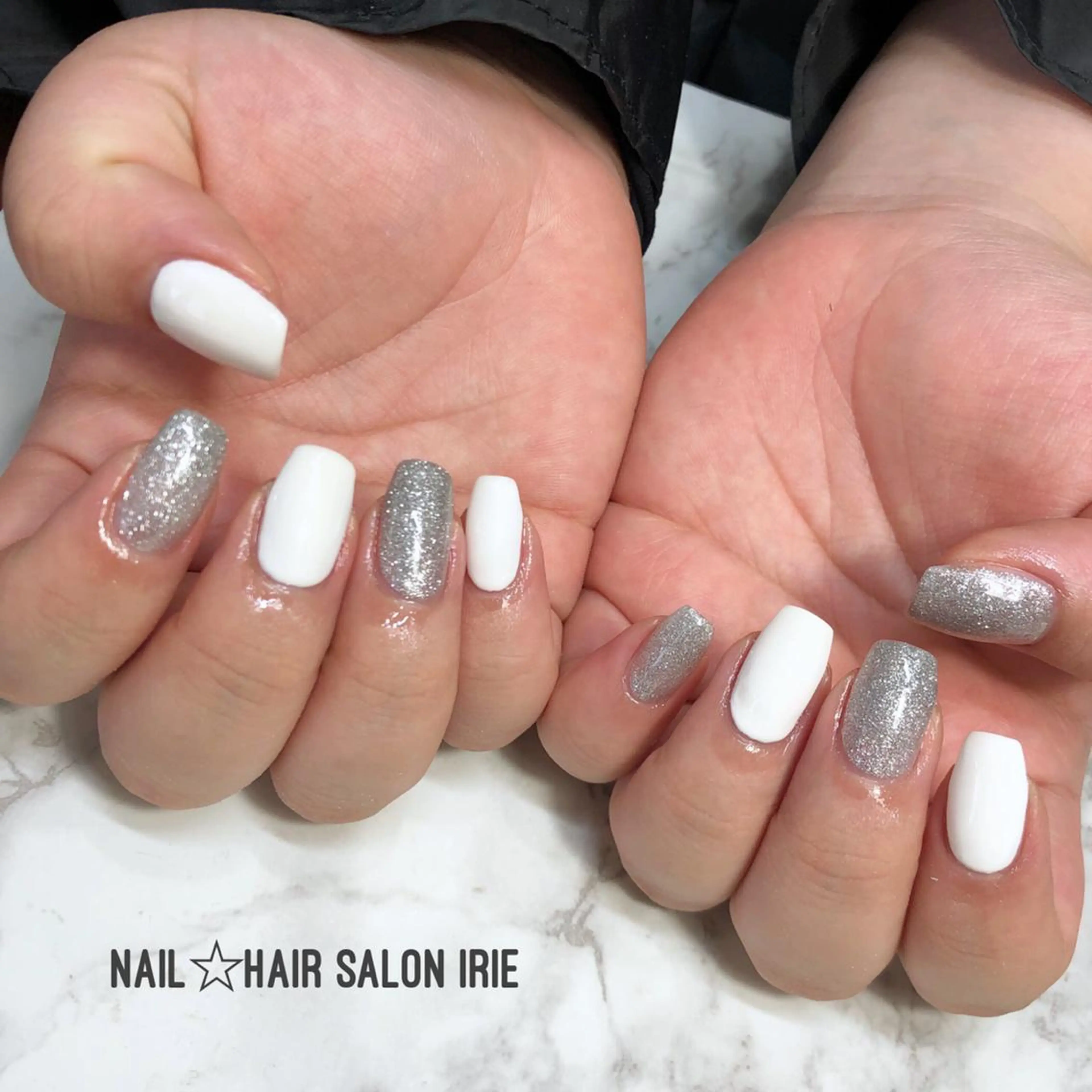 ネイル ハンドネイル ハンドケア Hair salon Irie所属・與儀 知佳のネイルデザイン