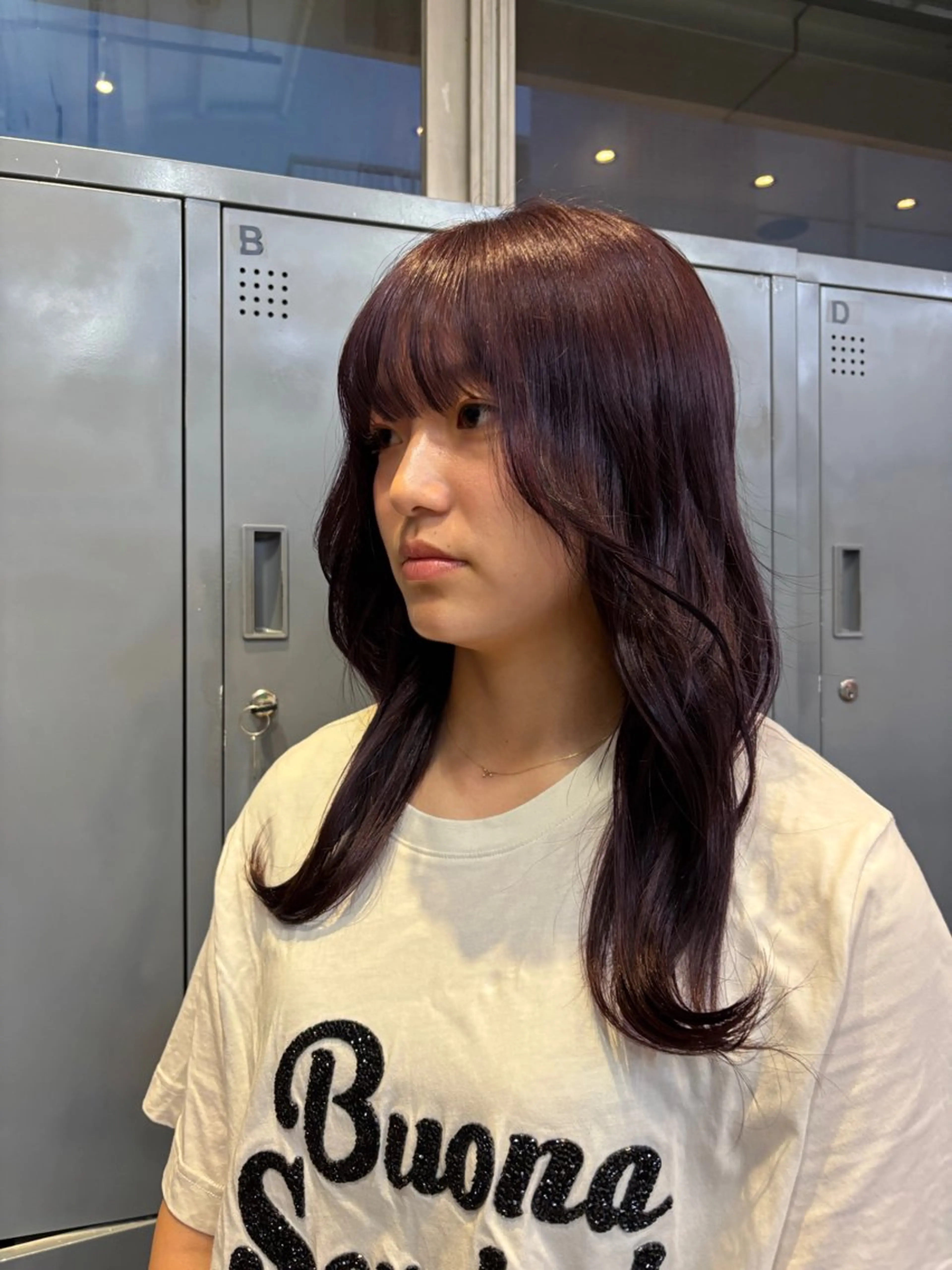 ロング カット ヘアカラー トリートメント ☘️かわいいハイトー ン☘️nonokaのヘアスタイル