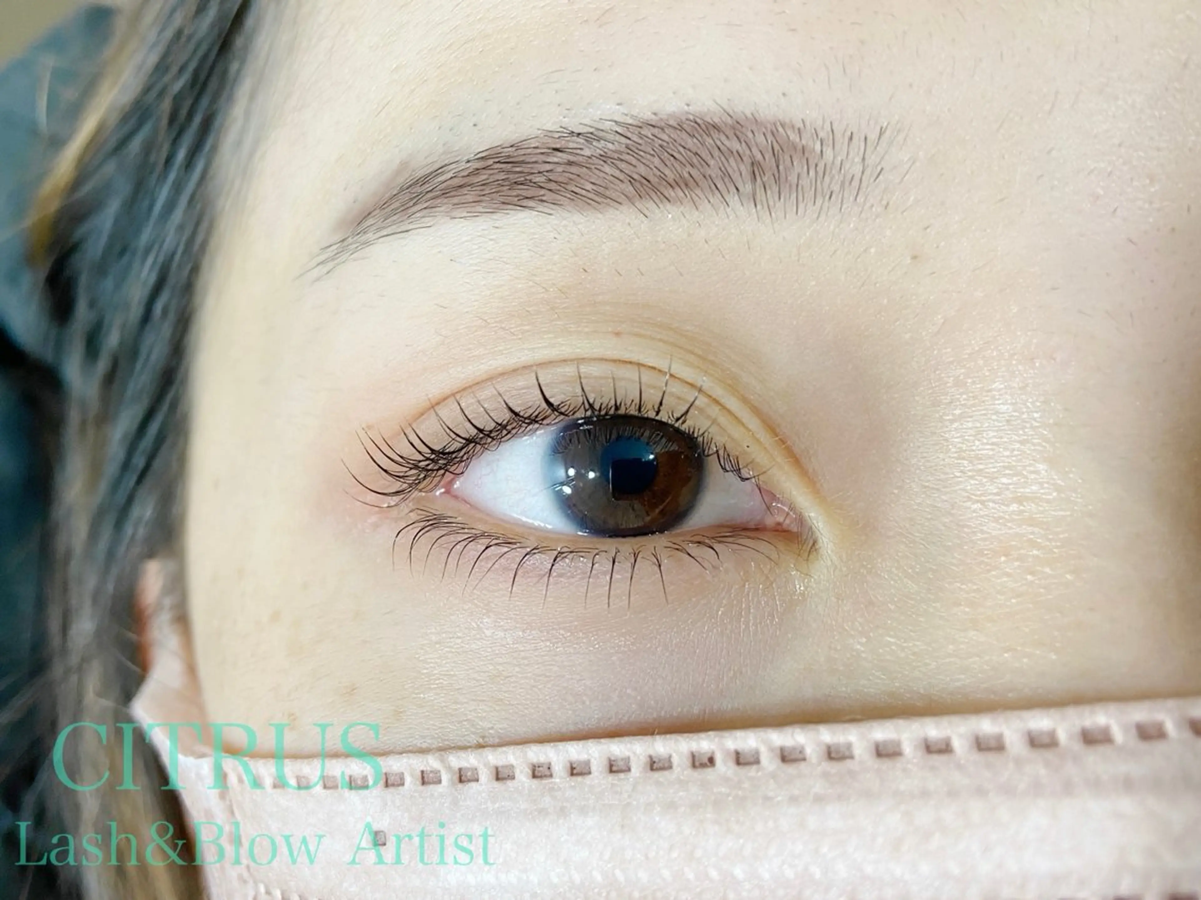 マツエク・マツパ Lカール パリジェンヌラッシュリフト peep名古屋八田店 TSURUのマツエク・マツパデザイン