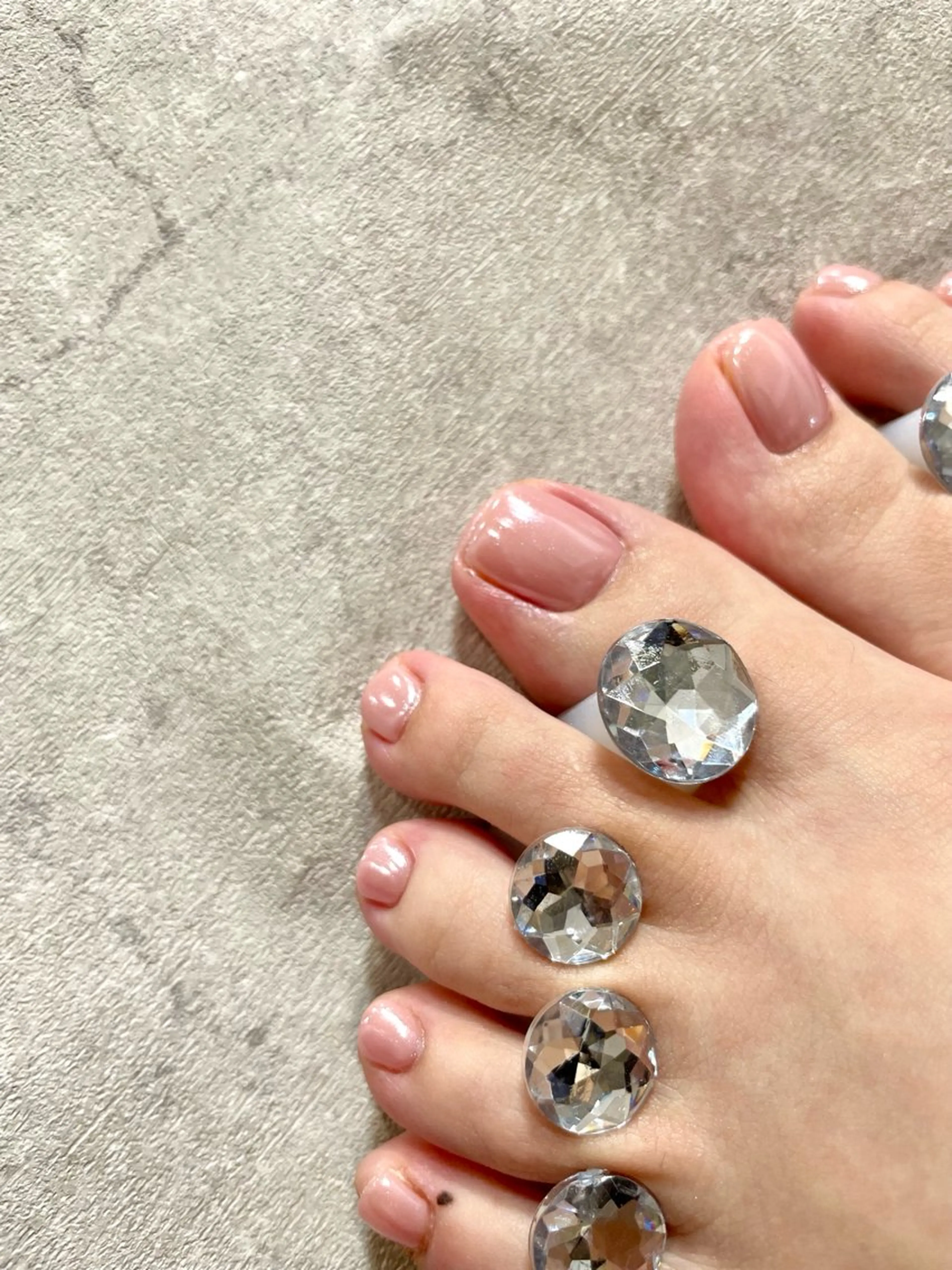 ネイル フットネイル ワンカラーネイル 北千住！認定講師在中 モデル専用ラベルタのマツエク・マツパデザイン