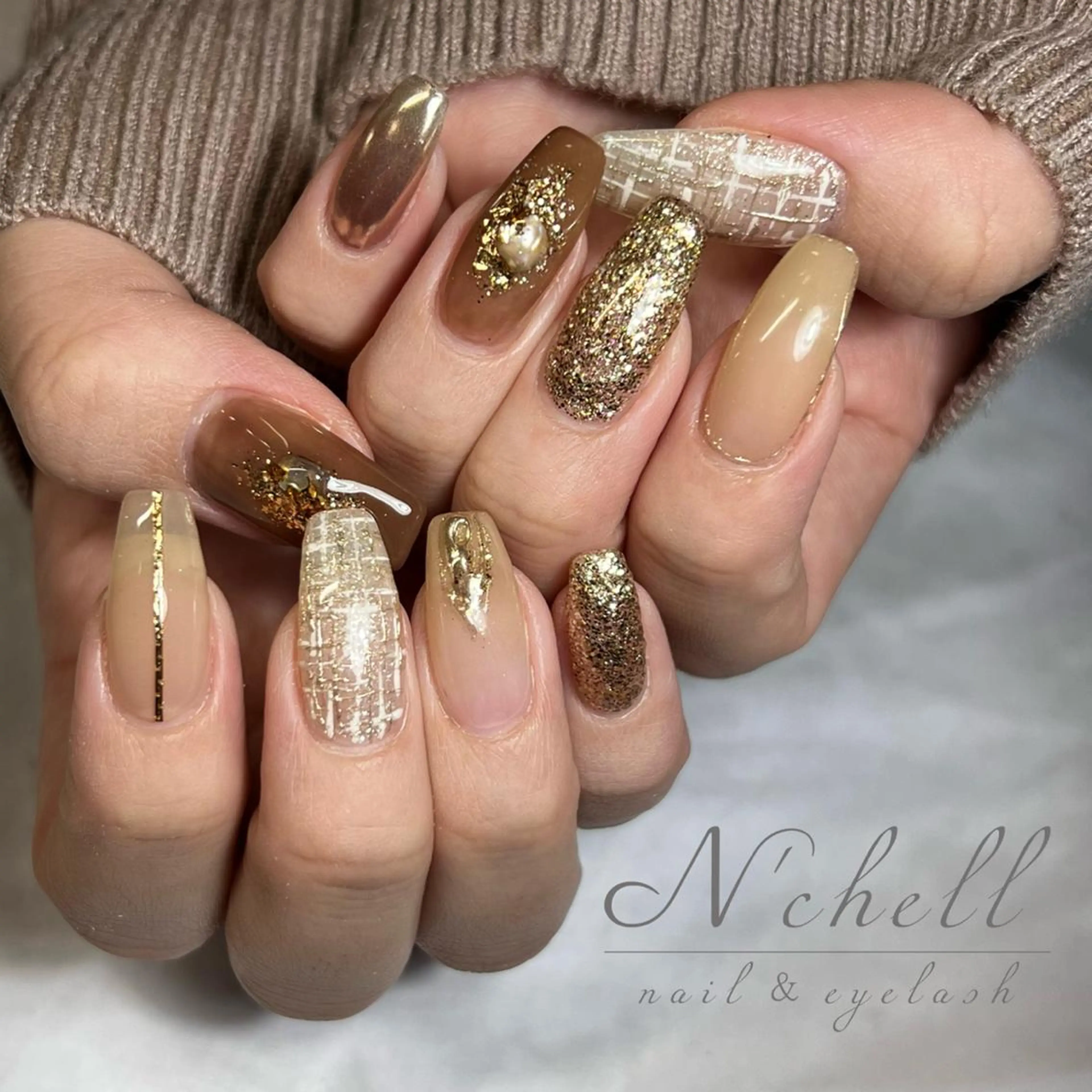 ネイル ハンドネイル Nailist Aoiのネイルデザイン