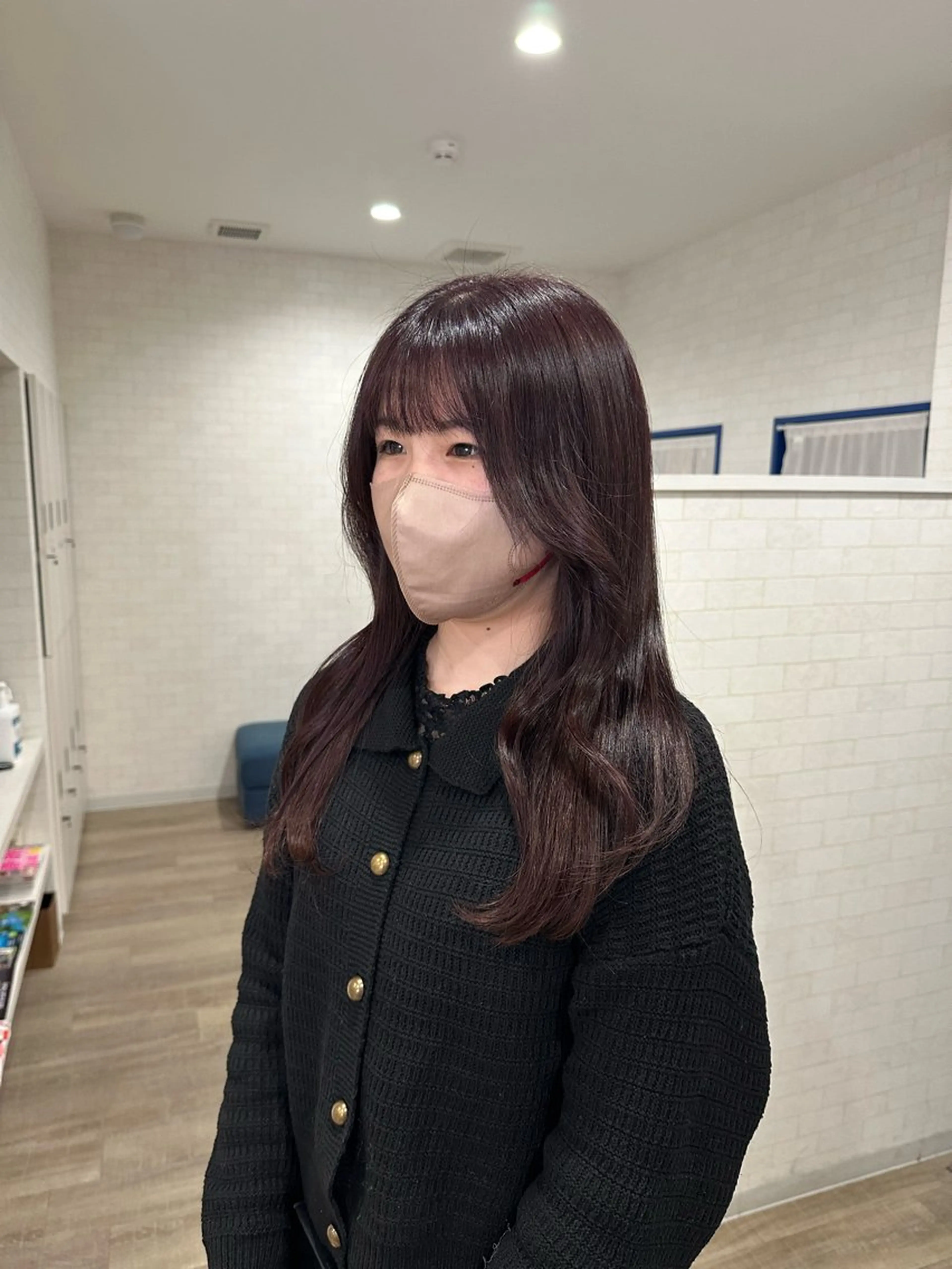 ロング カラー CHEMIR所属・安田 萌菜のヘアスタイル